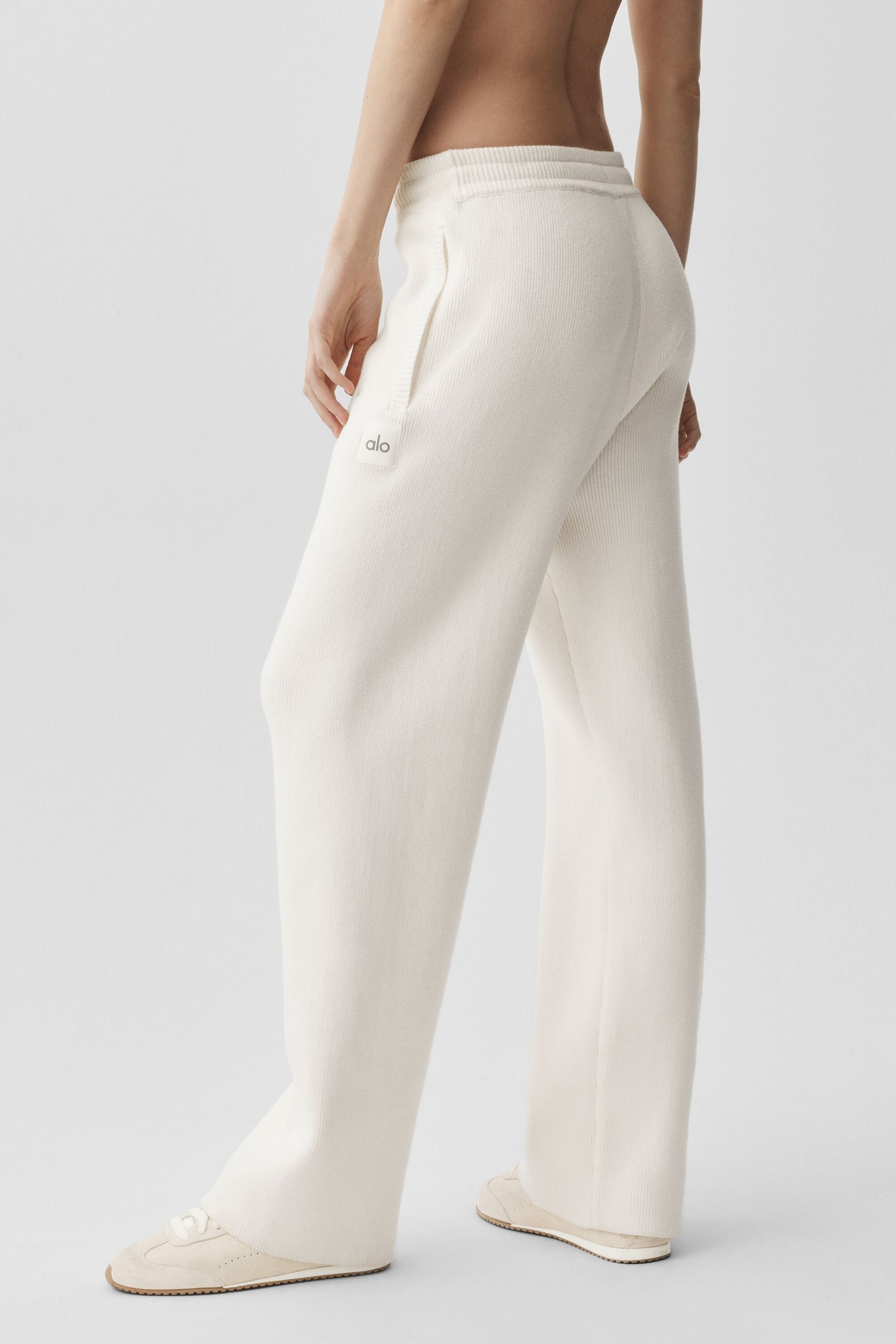Pantalon De Survêtement Coupe Droite Scholar - Ivory