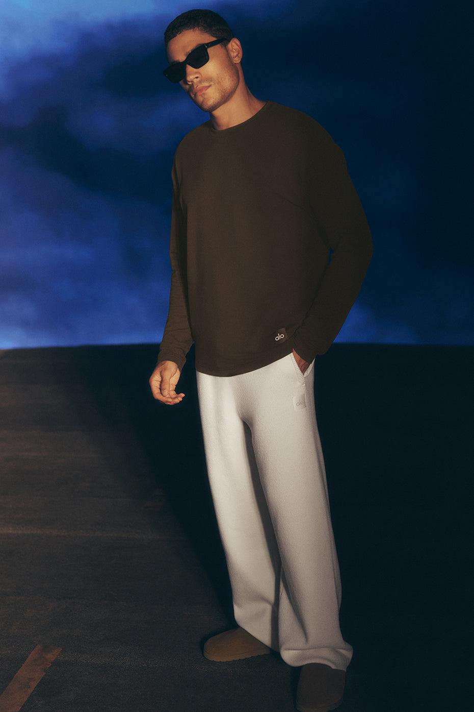 Pantalon De Survêtement Coupe Droite Scholar - Ivory