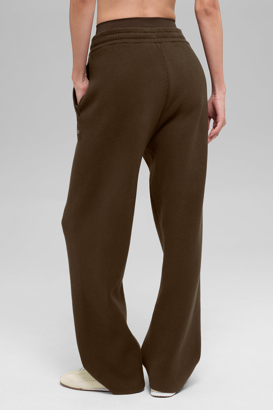 Pantalon De Survêtement Coupe Droite Scholar - Espresso
