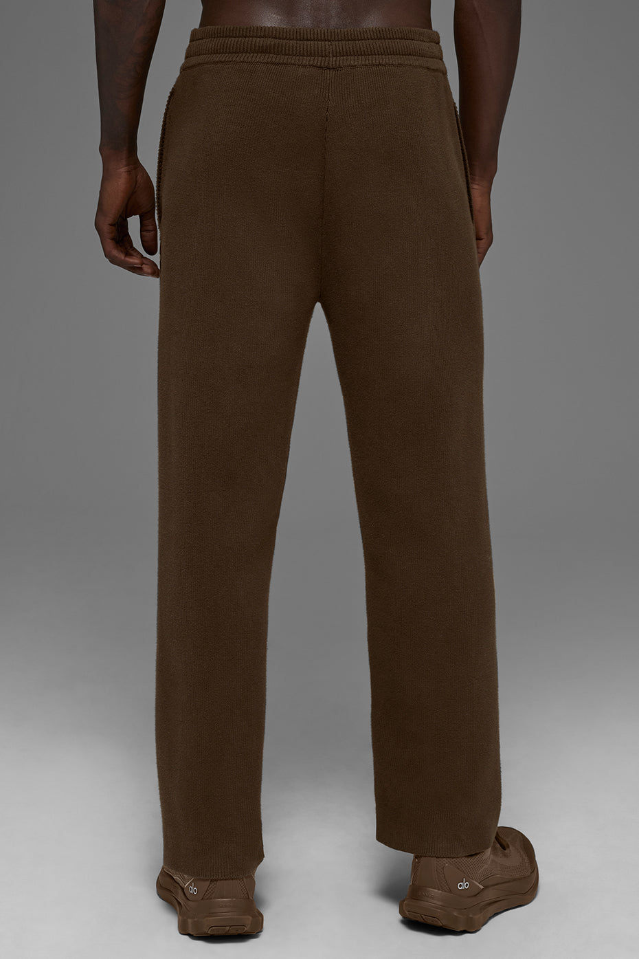 Pantalon De Survêtement Coupe Droite Scholar - Espresso