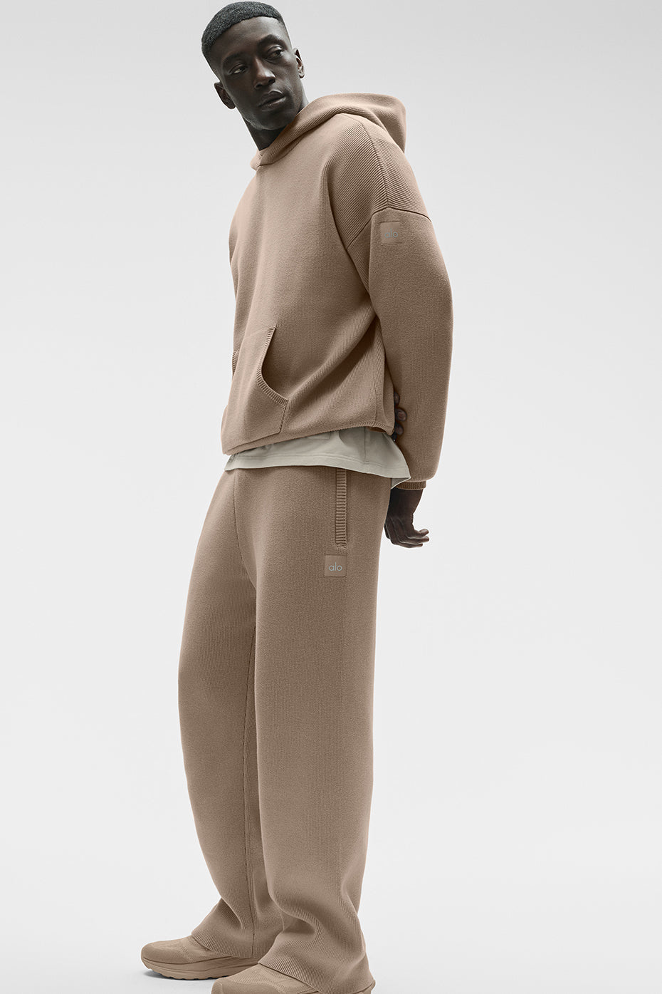 Pantalon De Survêtement Coupe Droite Scholar - Gravel