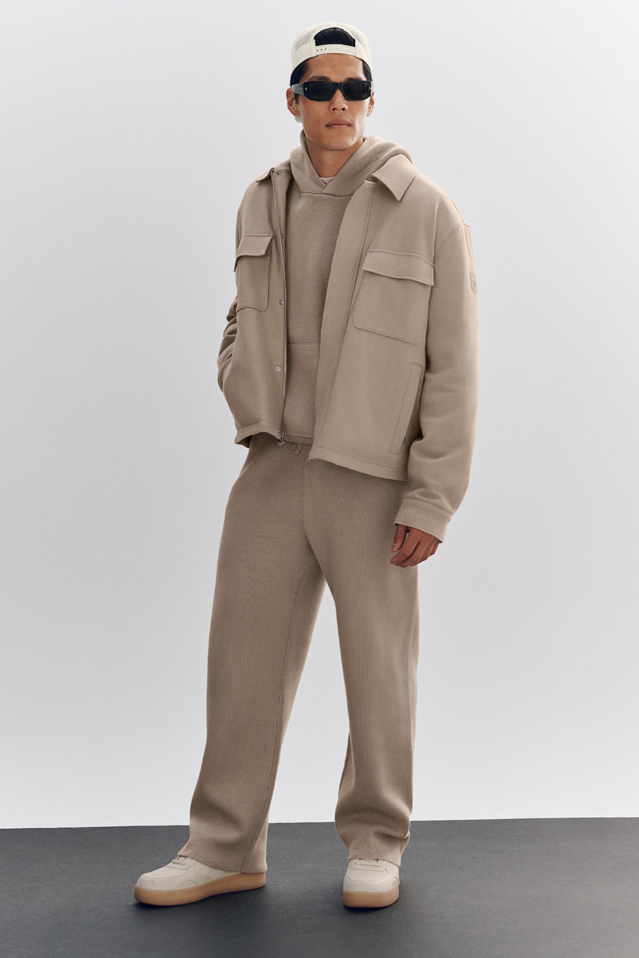 Pantalon De Survêtement Coupe Droite Scholar - Gravel