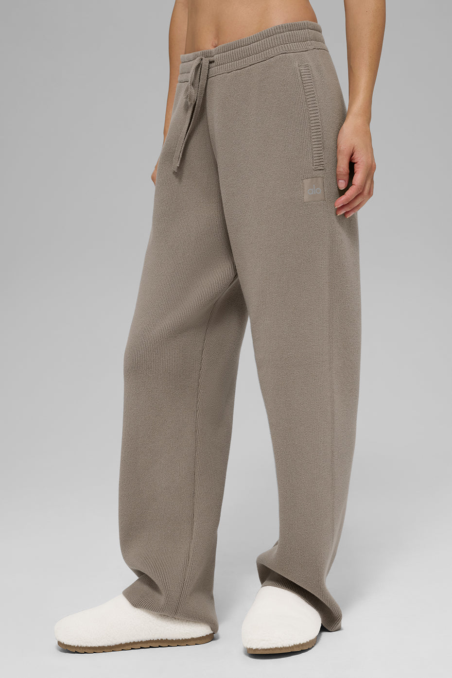 Pantalon De Survêtement Coupe Droite Scholar - Light Cocoa