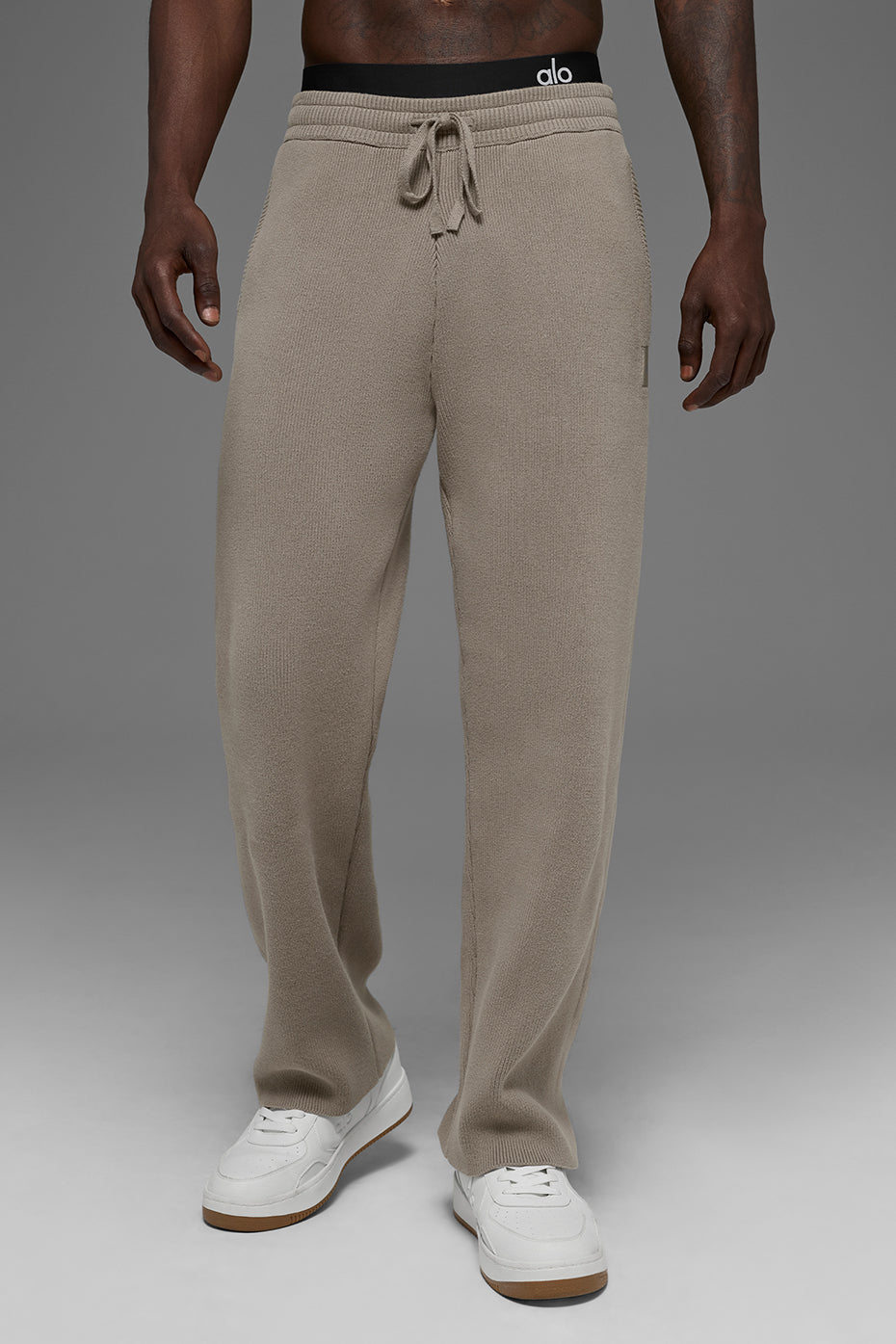 Pantalon De Survêtement Coupe Droite Scholar - Light Cocoa