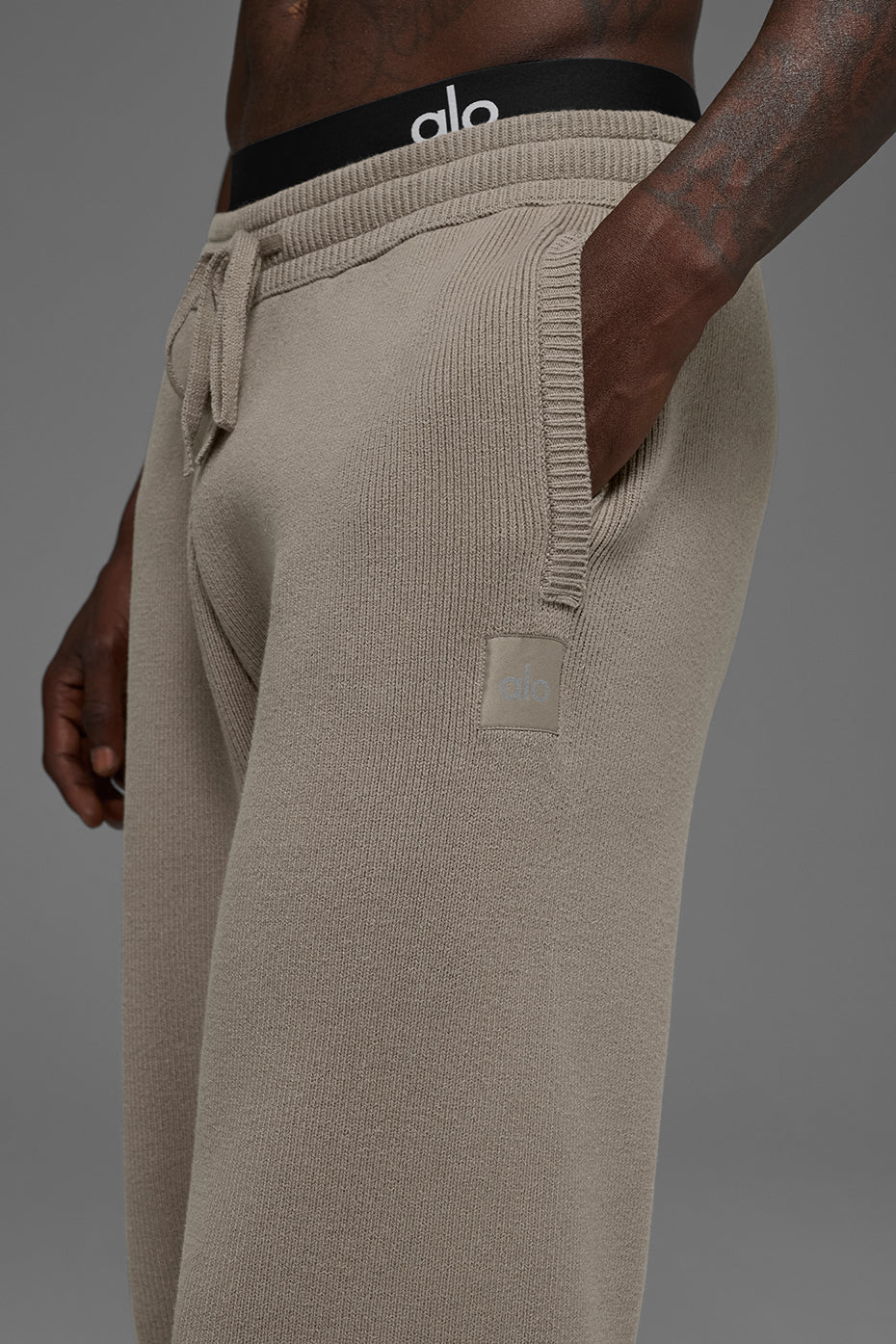 Pantalon De Survêtement Coupe Droite Scholar - Light Cocoa