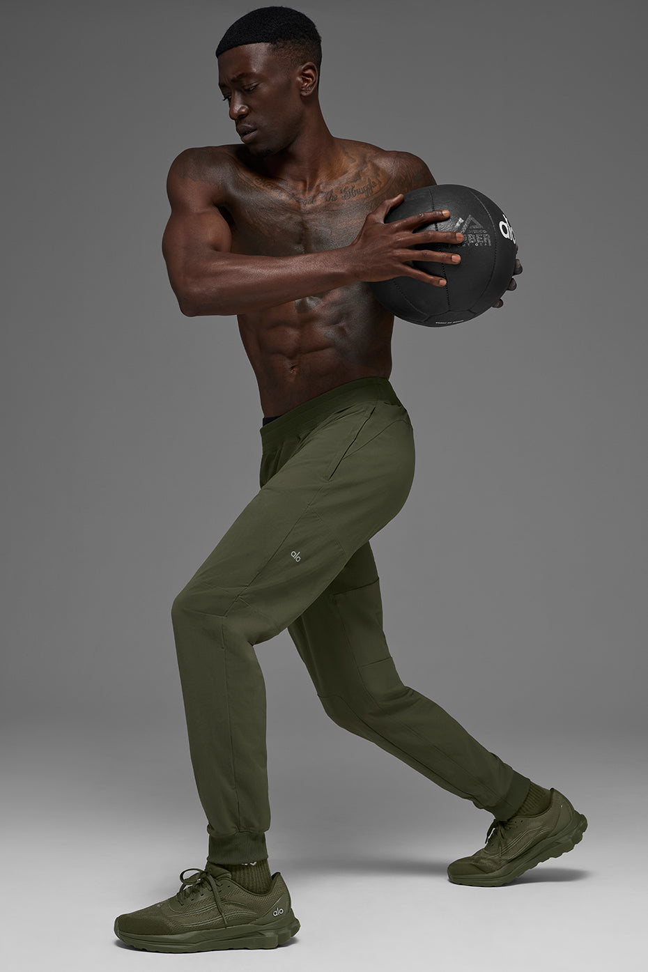 Pantalon Co-Op - Green Olive