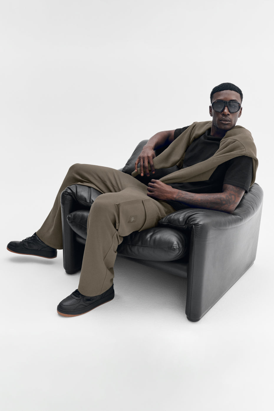 Pantalon Cargo Double Take - Olive Tree