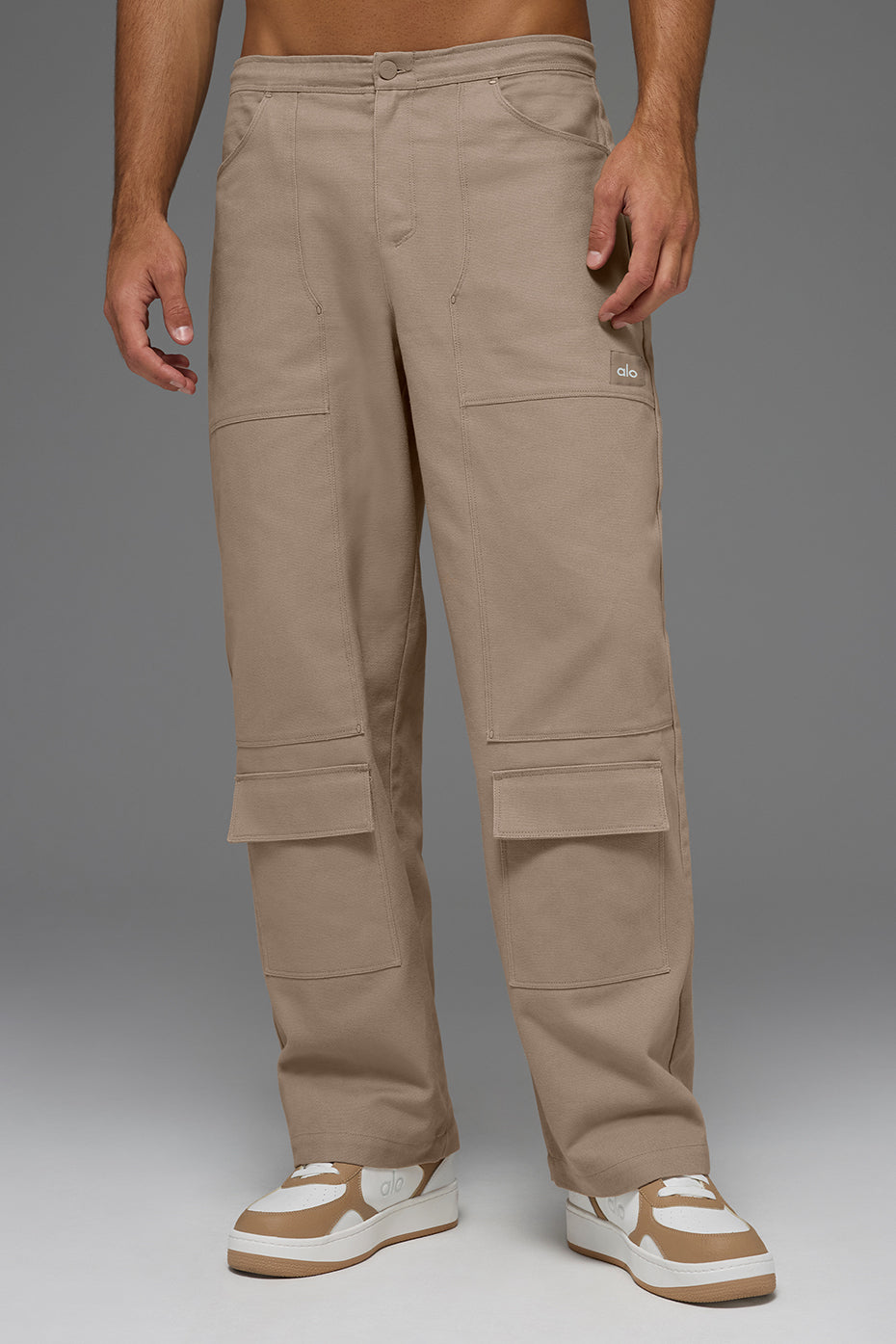 Pantalon En Toile De Coton Carpenter - Gravel