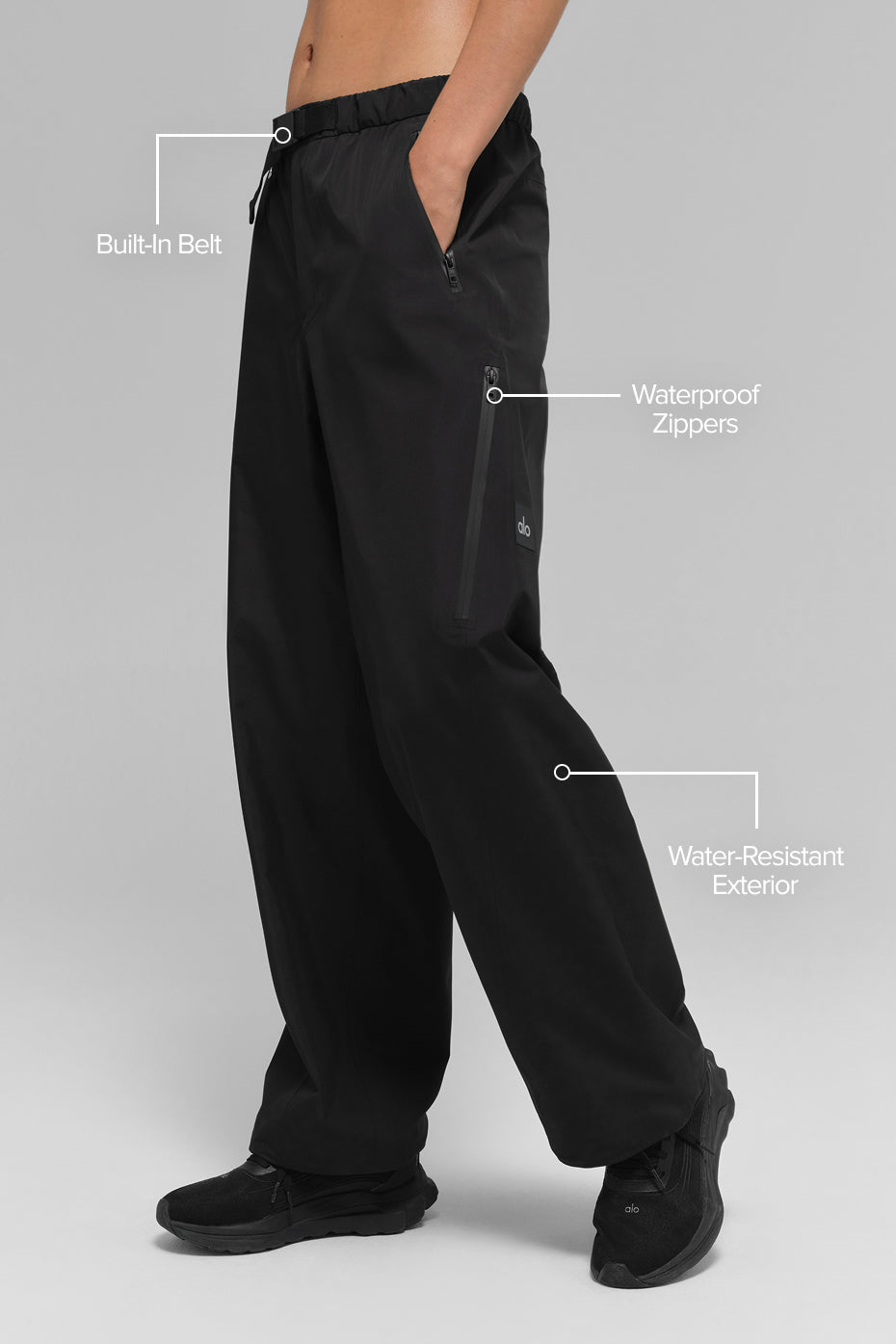 Pantalon Alpha Shell - Noir