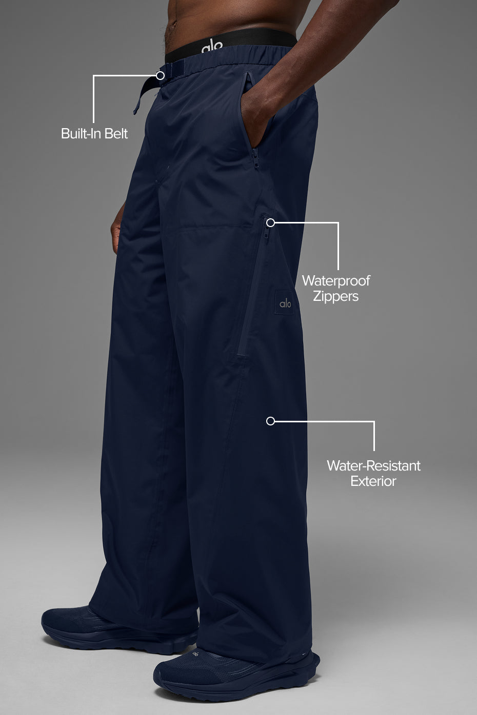 Pantalon Alpha Shell - Navy