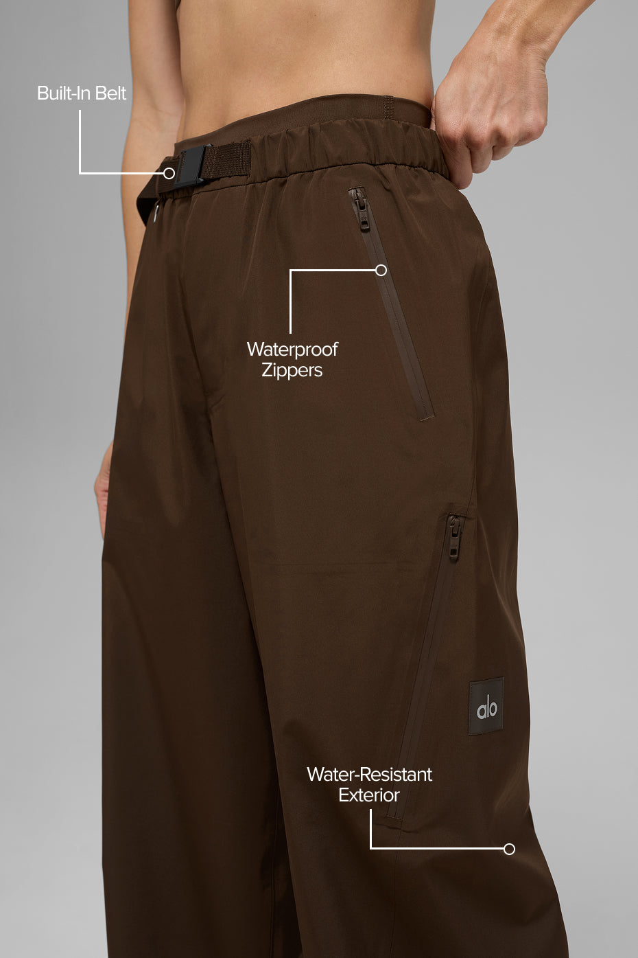 Pantalon Alpha Shell - Espresso
