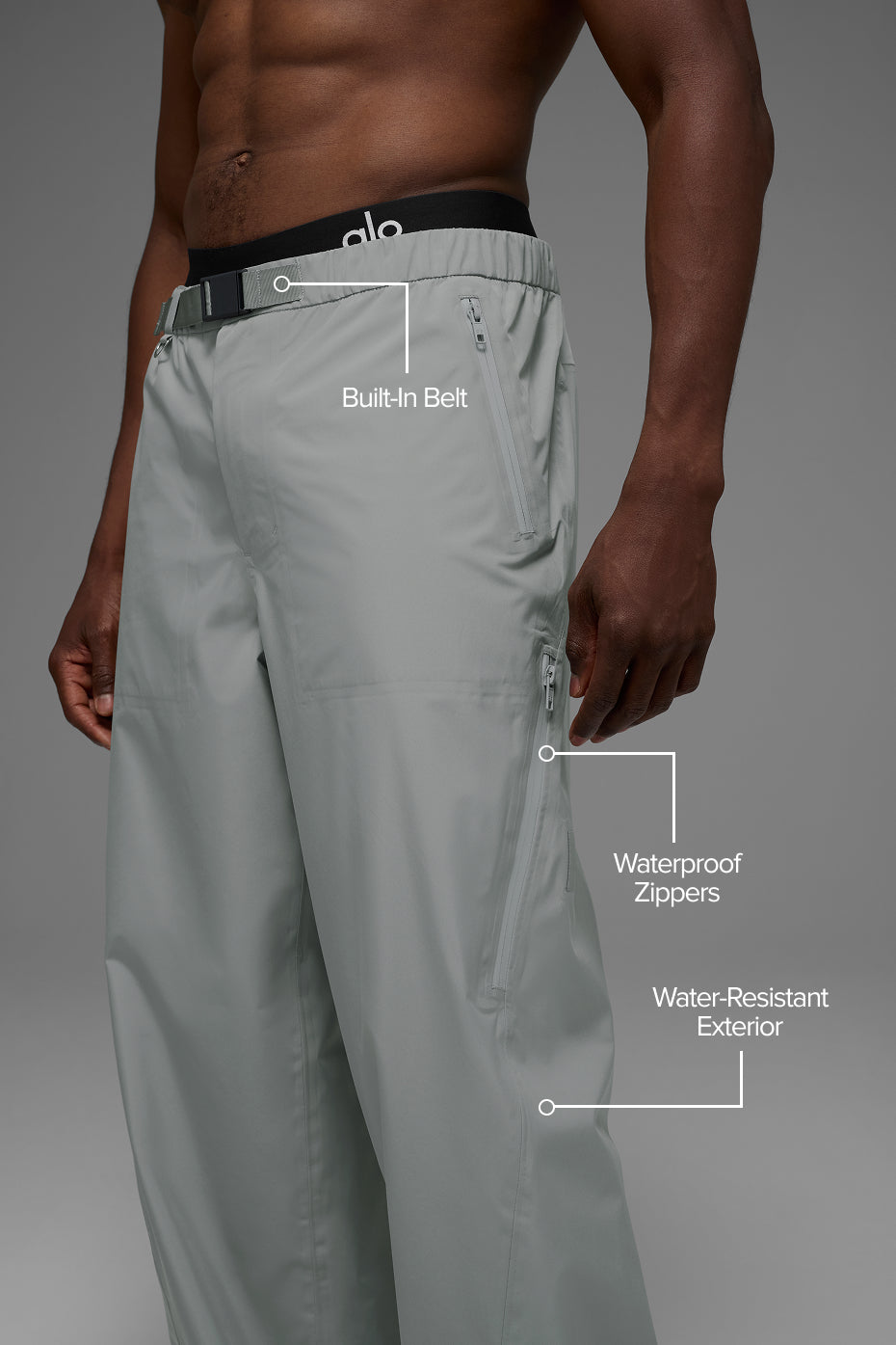 Pantalon Alpha Shell - Lunar Grey