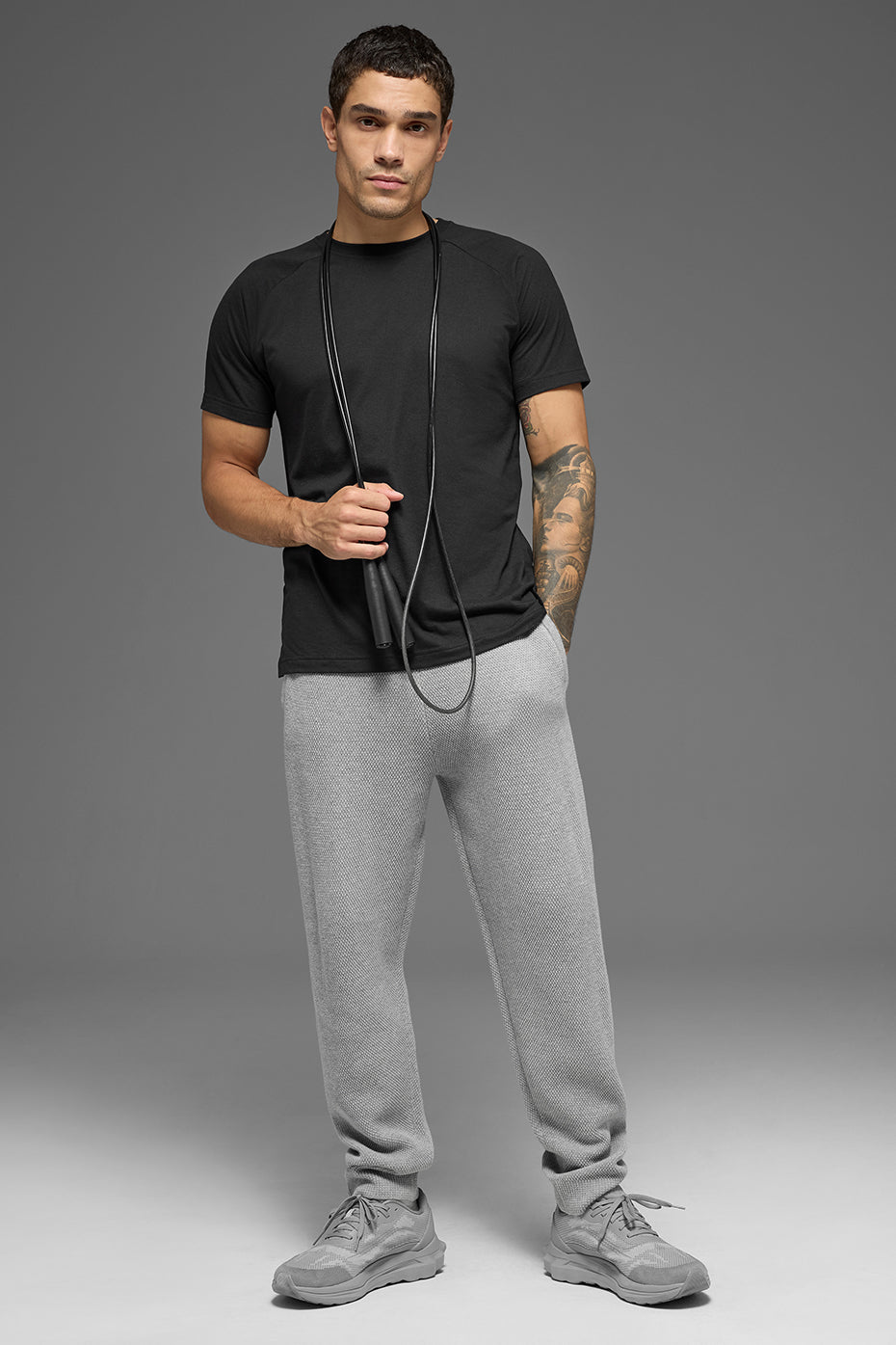 Jogging Sports Club - Athletic Heather Grey