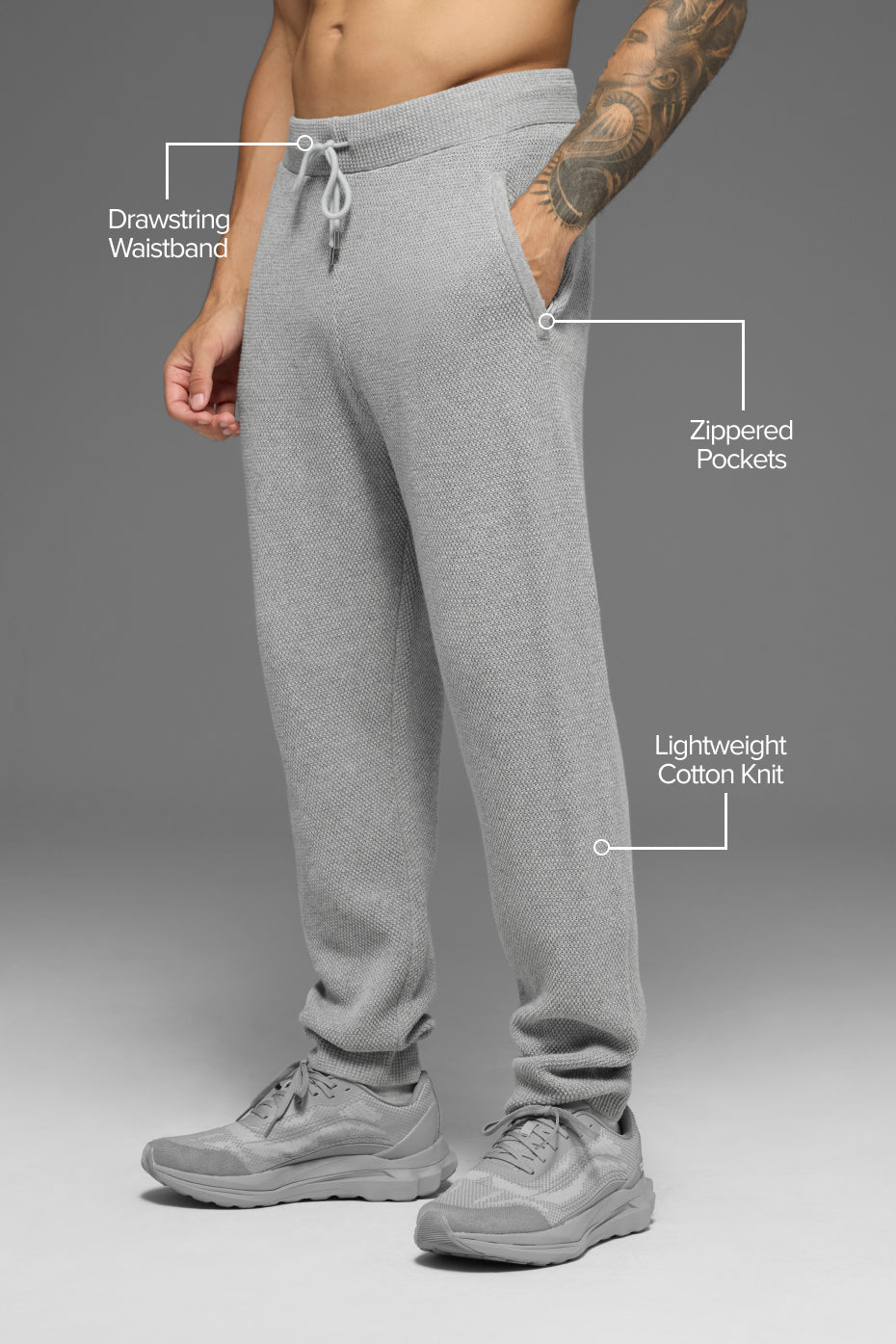 Jogging Sports Club - Athletic Heather Grey