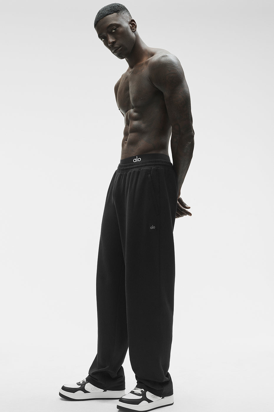 Pantalon Coupe Droite Double Take - Noir