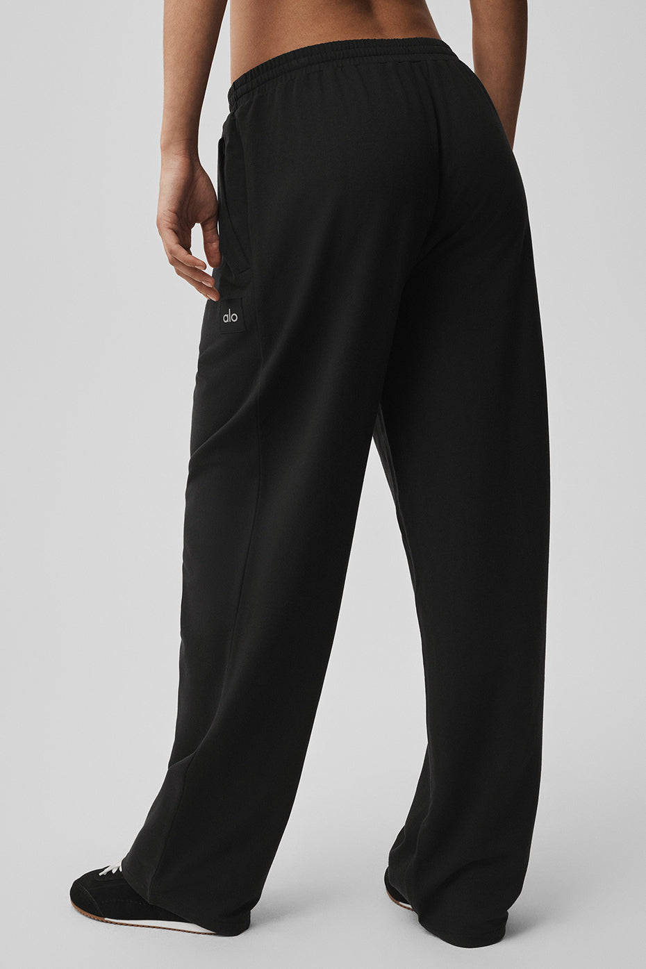 Pantalon Coupe Droite Double Take - Noir