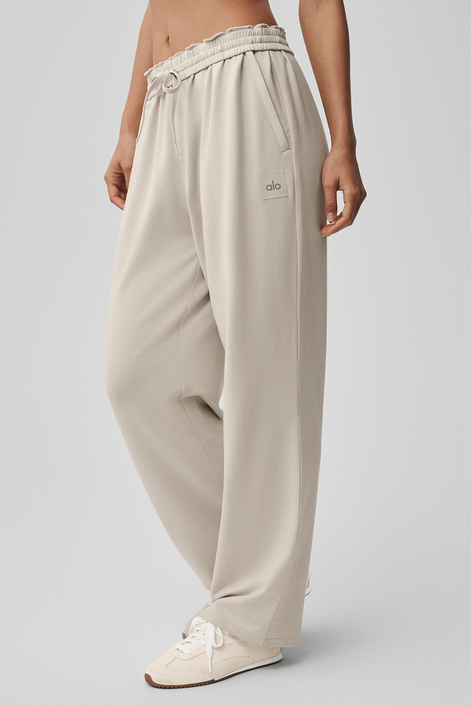 Pantalon Coupe Droite Double Take - Bone
