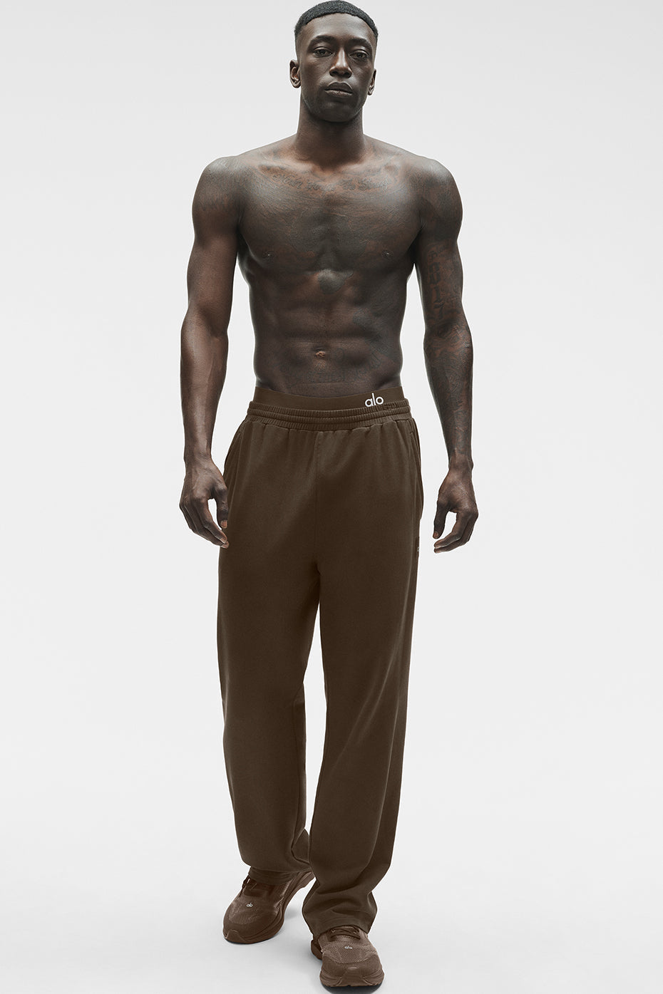 Pantalon Coupe Droite Double Take - Espresso