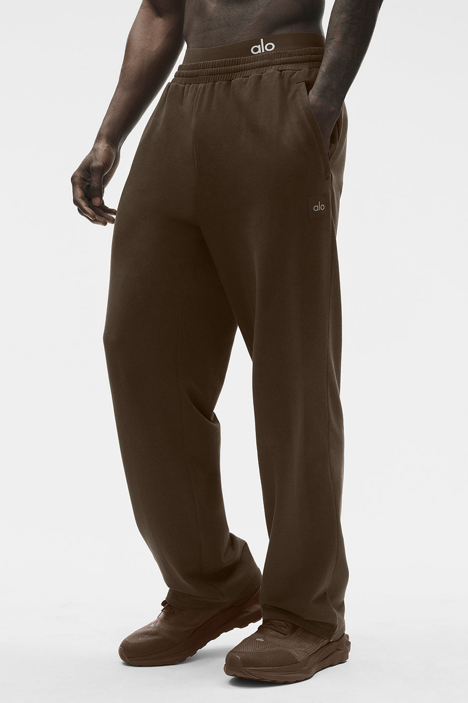 Pantalon Coupe Droite Double Take - Espresso
