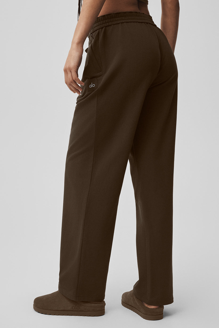 Pantalon Coupe Droite Double Take - Espresso