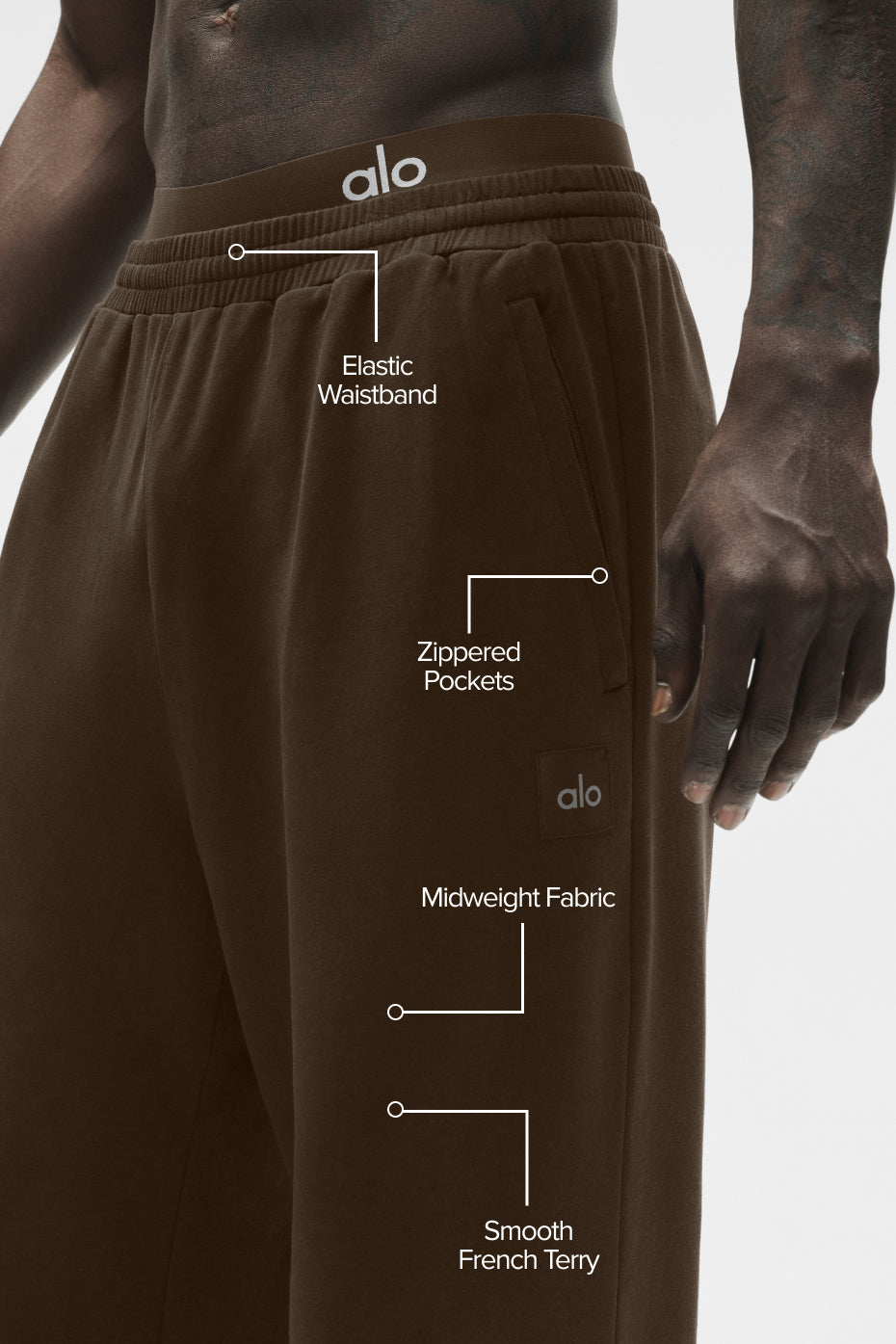 Pantalon Coupe Droite Double Take - Espresso