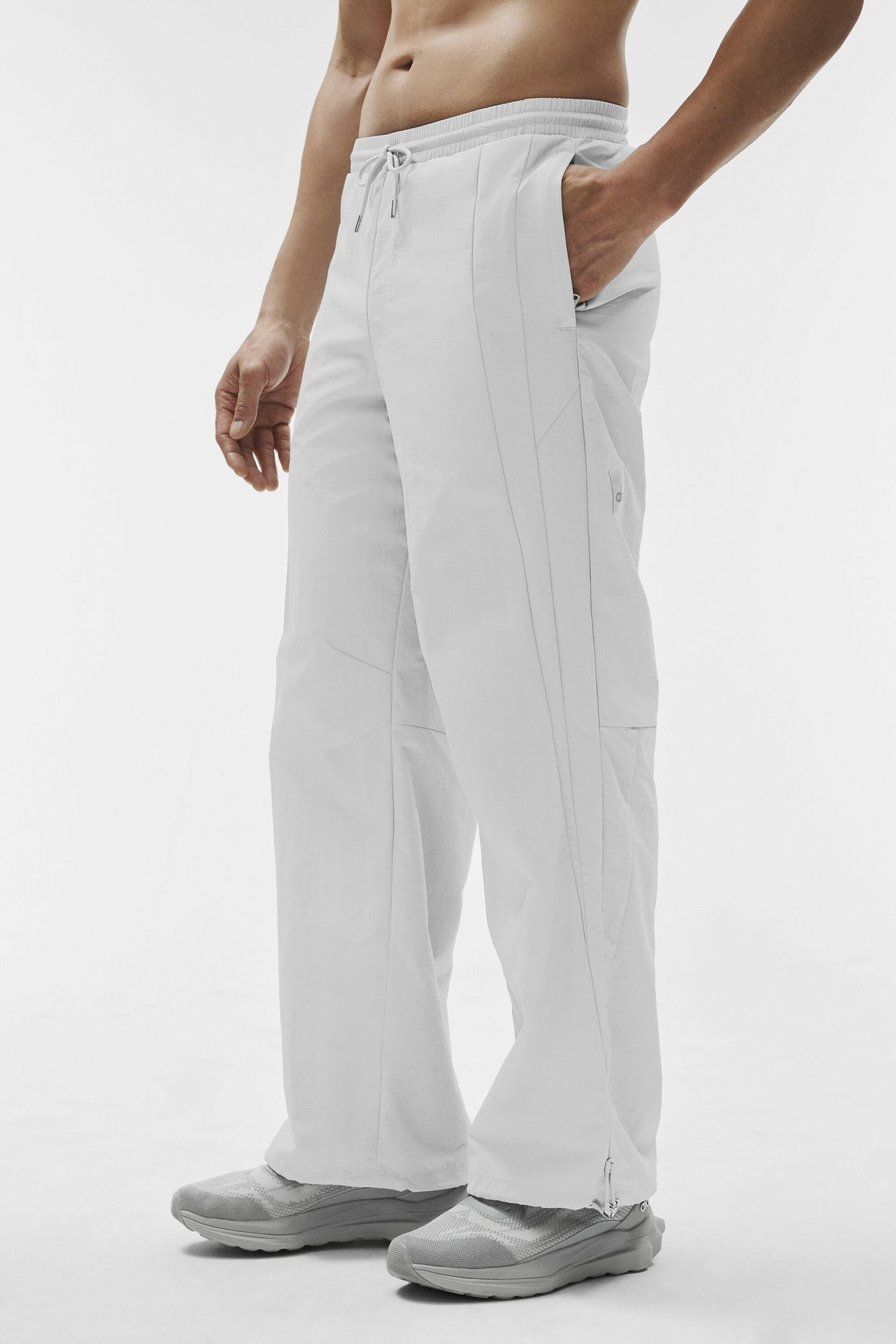 Pantalon Coupe Droite Takeaway Track - Titanium
