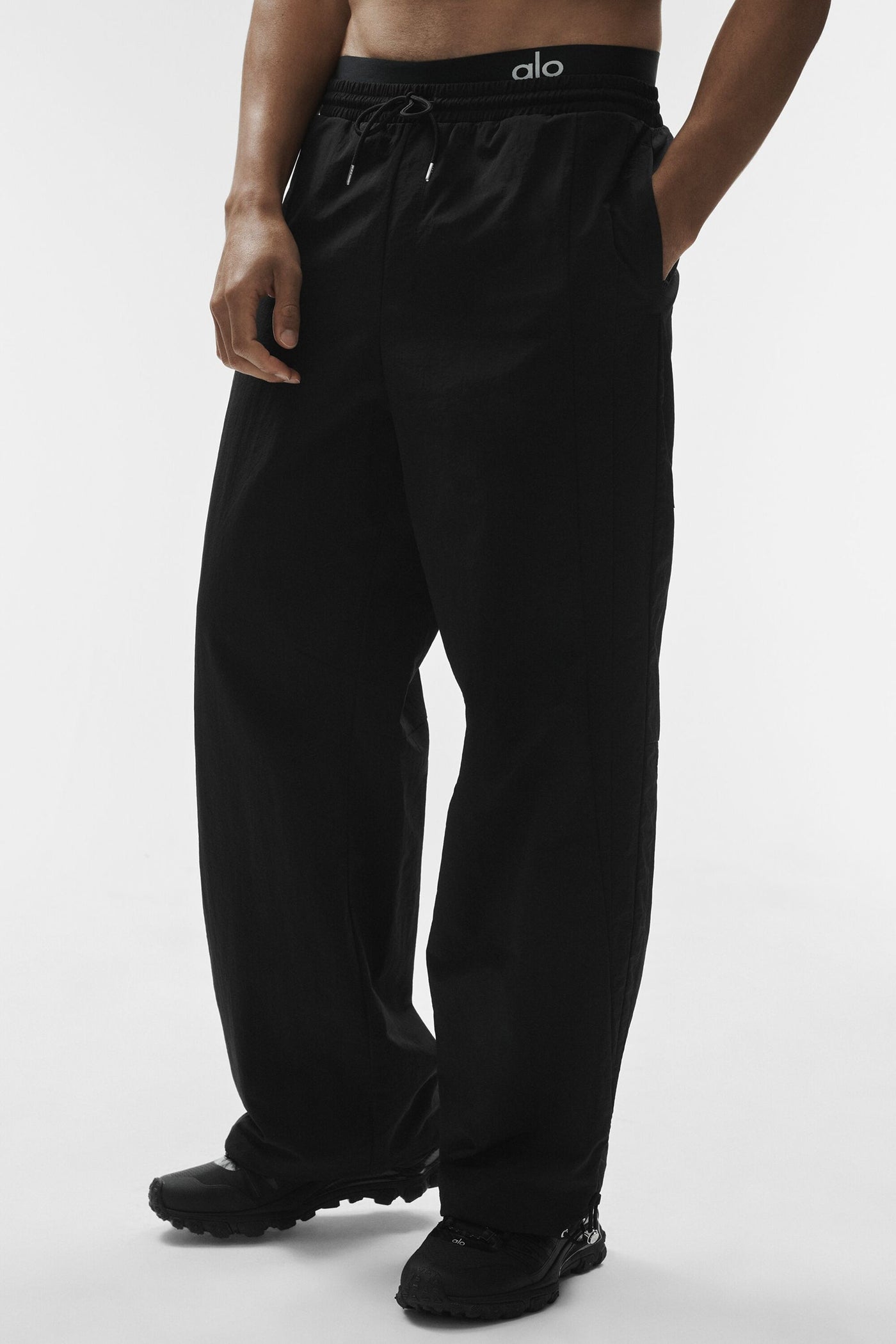 Pantalon Coupe Droite Takeaway Track - Noir