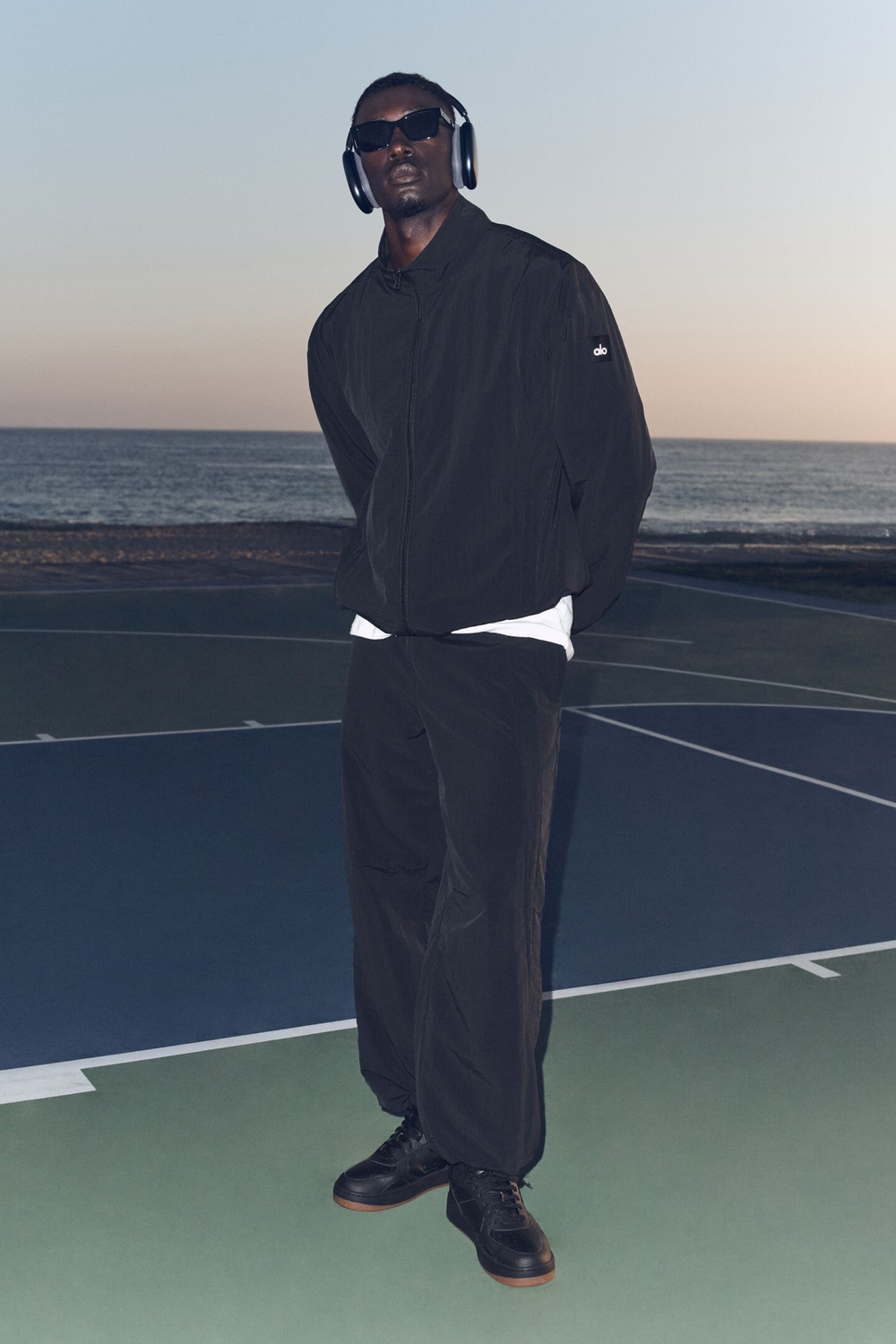 Pantalon Coupe Droite Takeaway Track - Noir