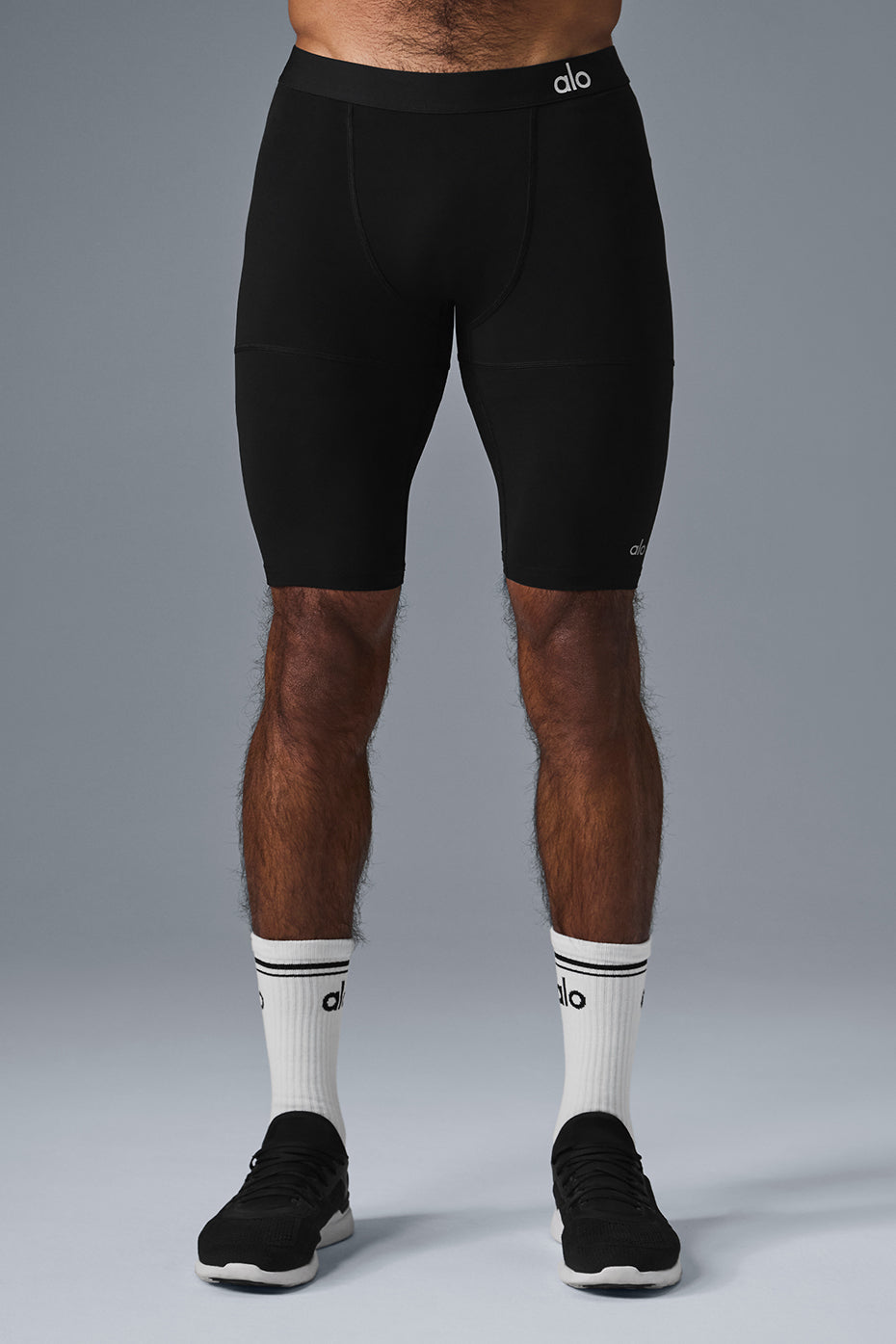 Short de compression Flight 9" - Noir
