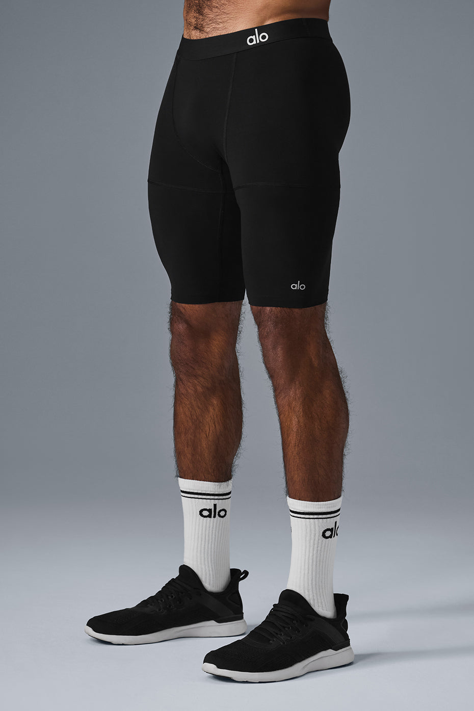 Short de compression Flight 9" - Noir