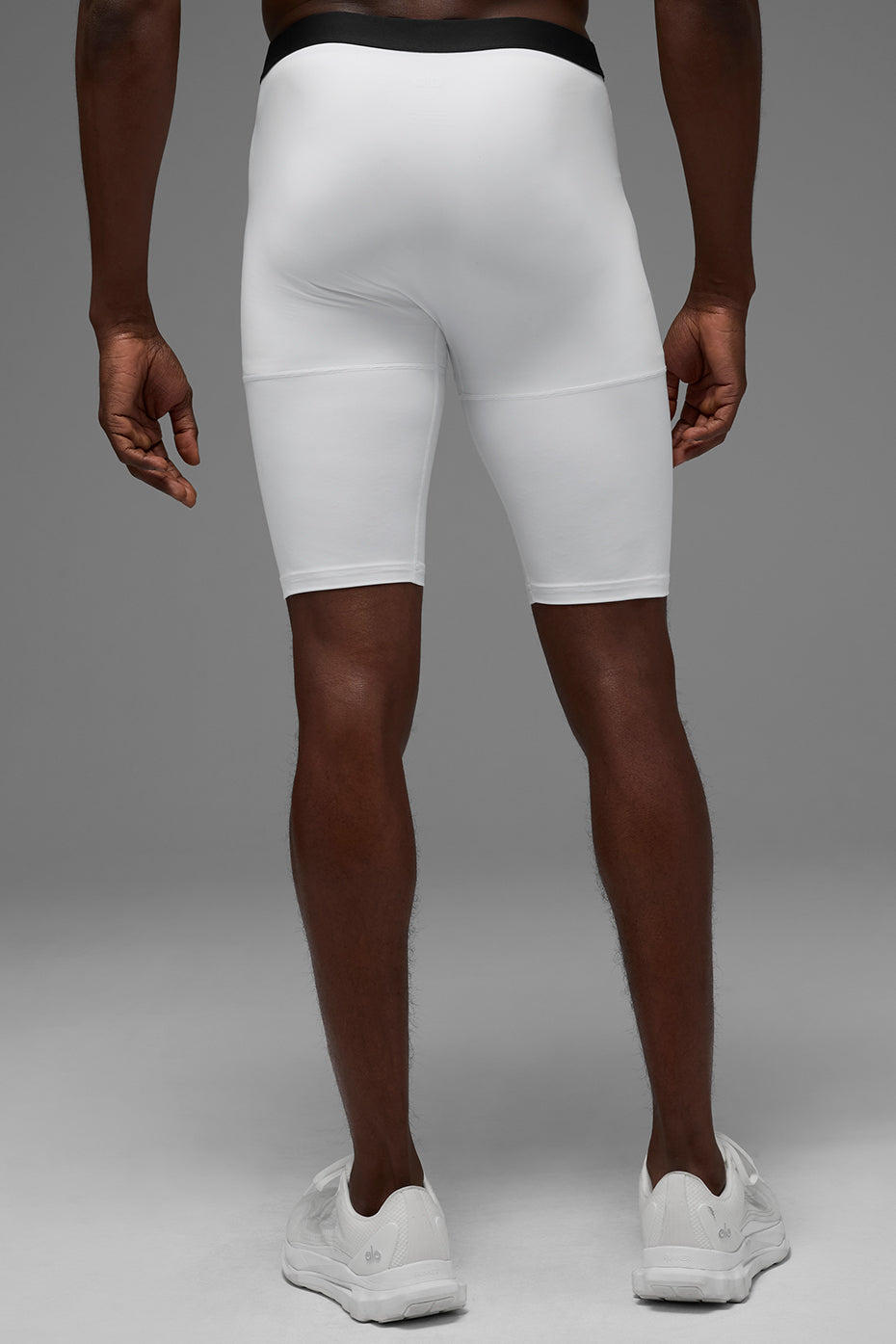 Short de compression de vol 9" - Blanc