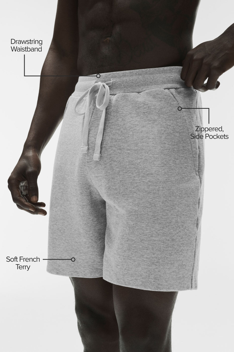 Short Chill - Athletic Heather Grey