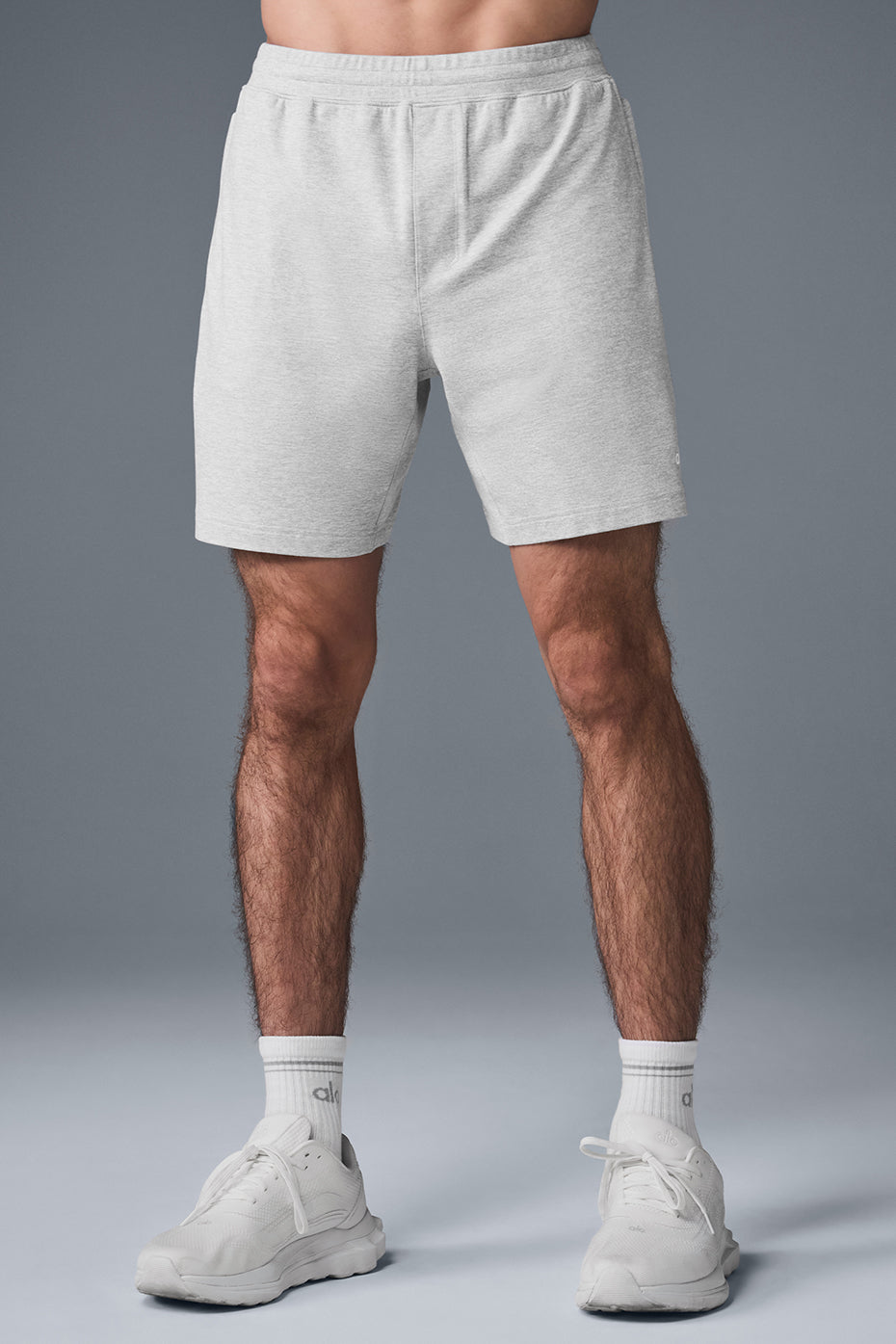 Short Performance Conquer React 7" - Athletic Heather Grey
