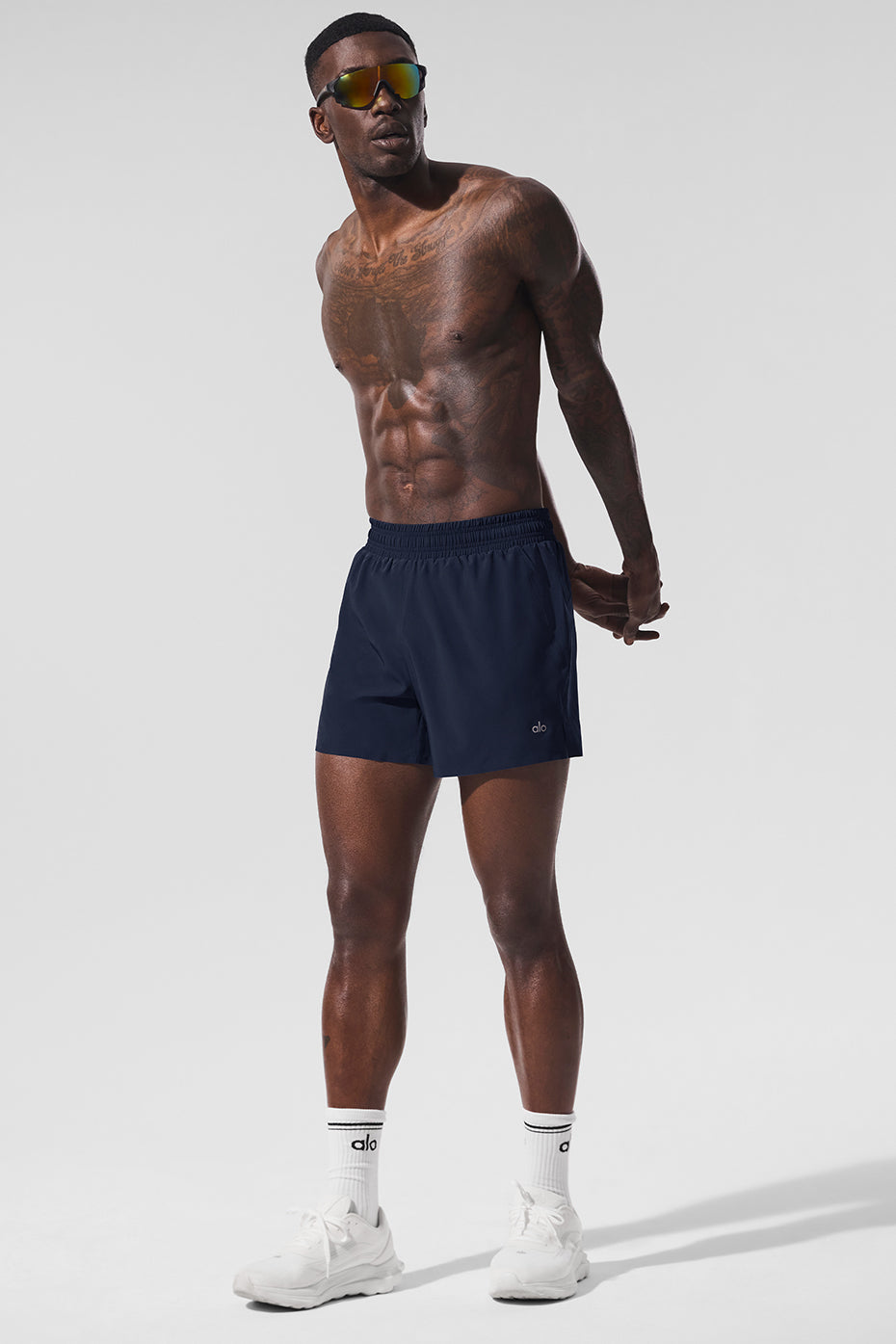 Short de course Adapt 5" - Bleu marine