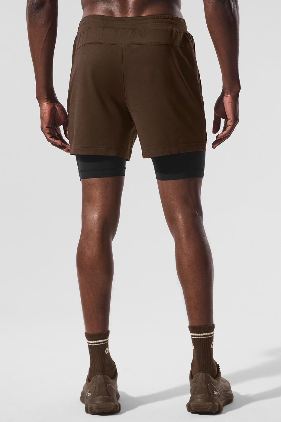 Short Technique 2-En-1 Conquer React - Espresso/Noir