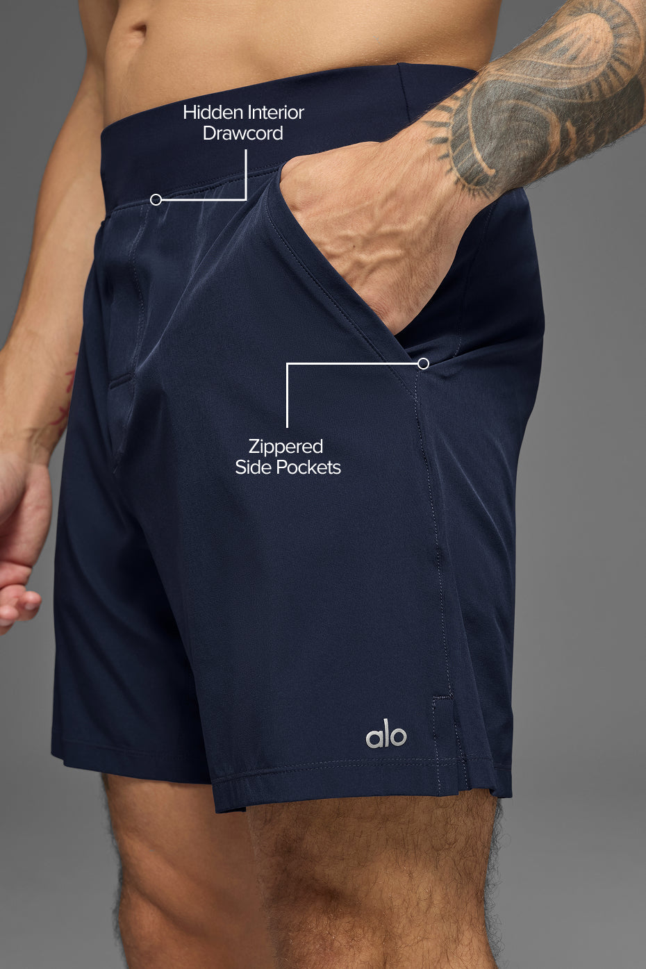 Short Repetition 22,9 cm - Navy