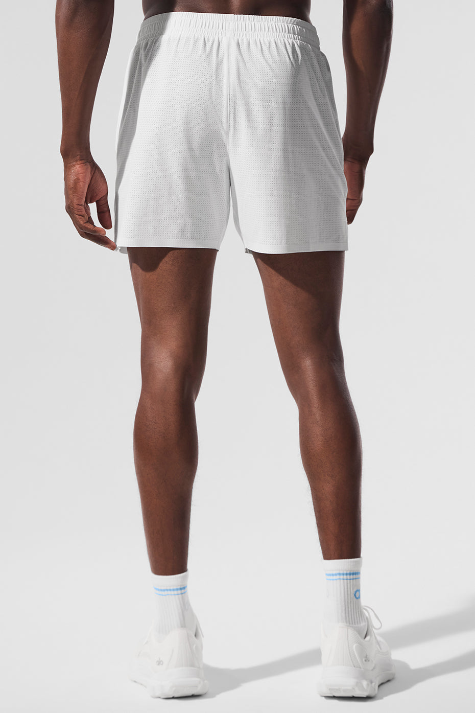 Short de course Traction 5" - Blanc