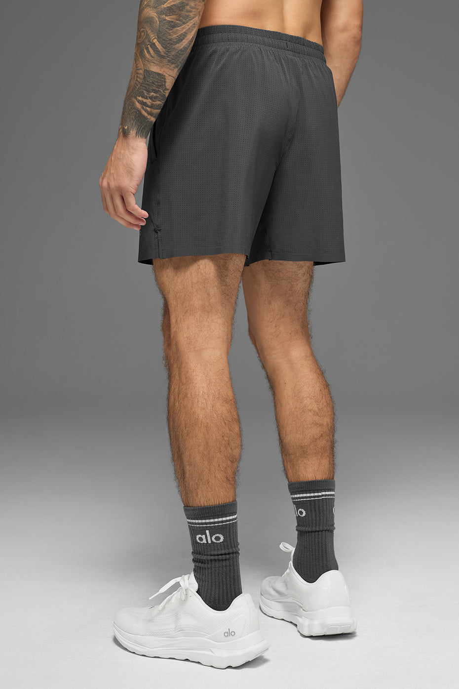 Short de course Traction 5" - Anthracite
