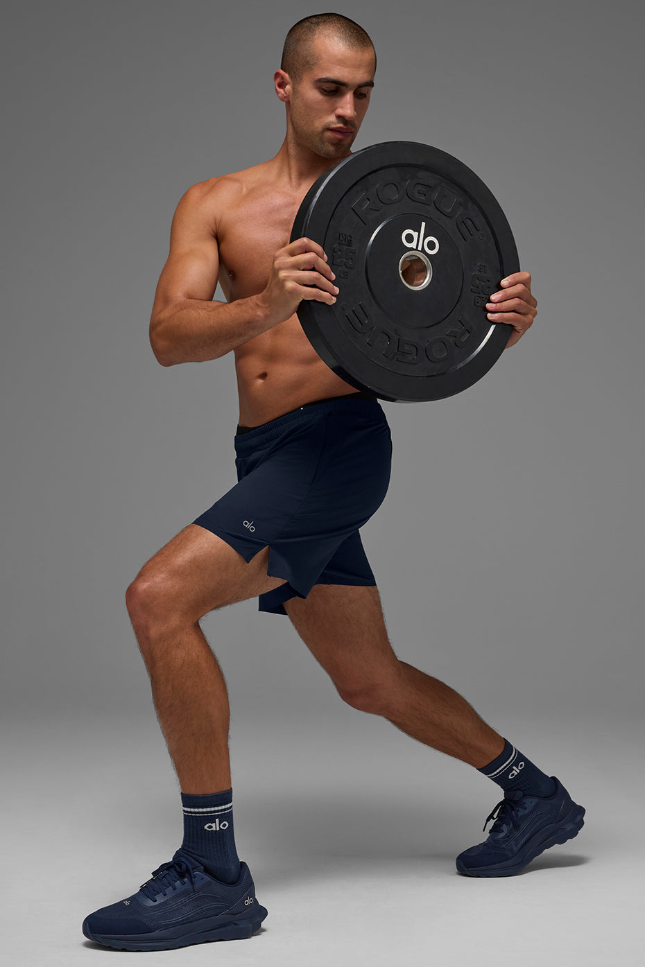 Short De Course Traction 5" - Navy