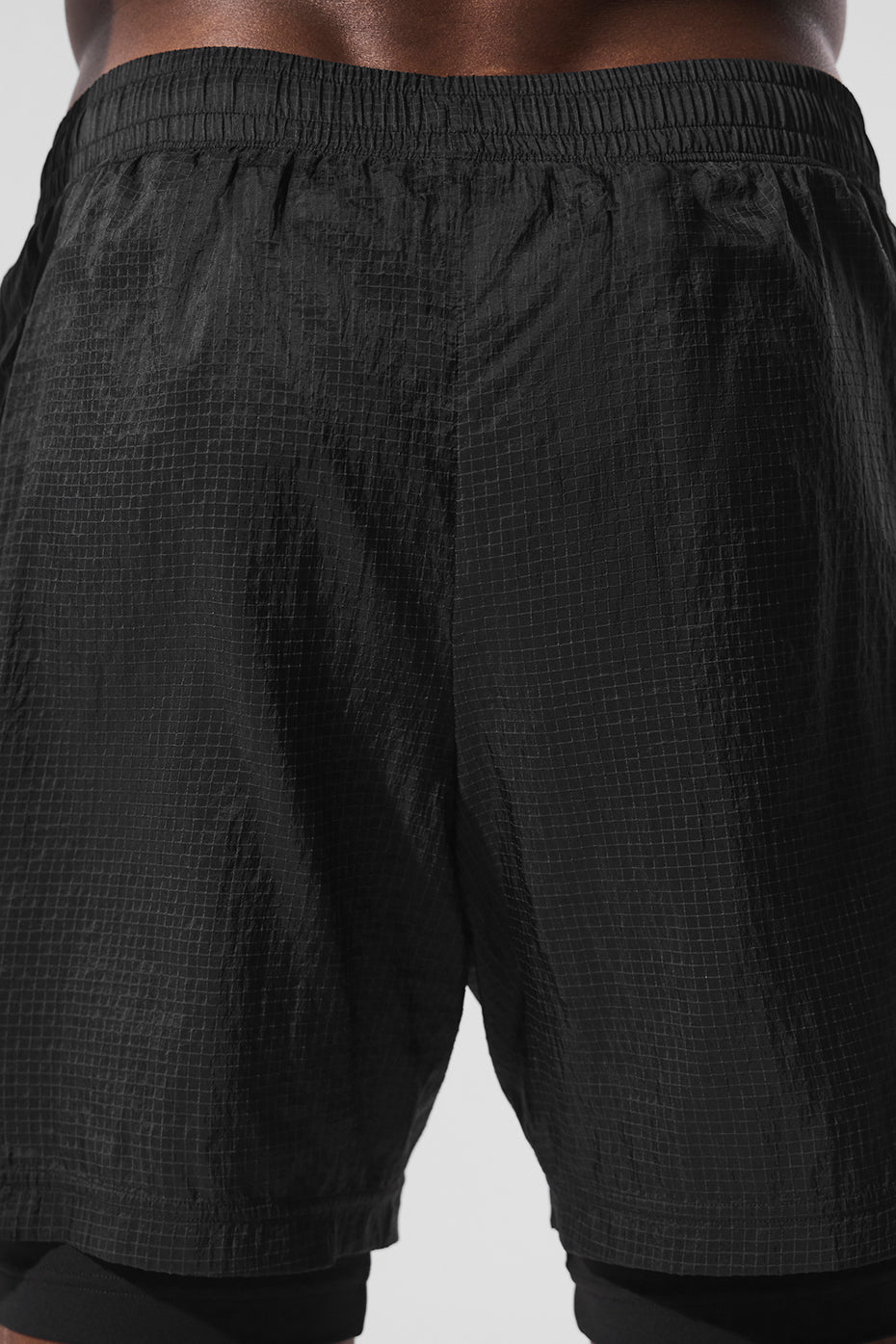 Short 2 2-In-1 1 Game Time Ripstop 5" - Noir/Noir