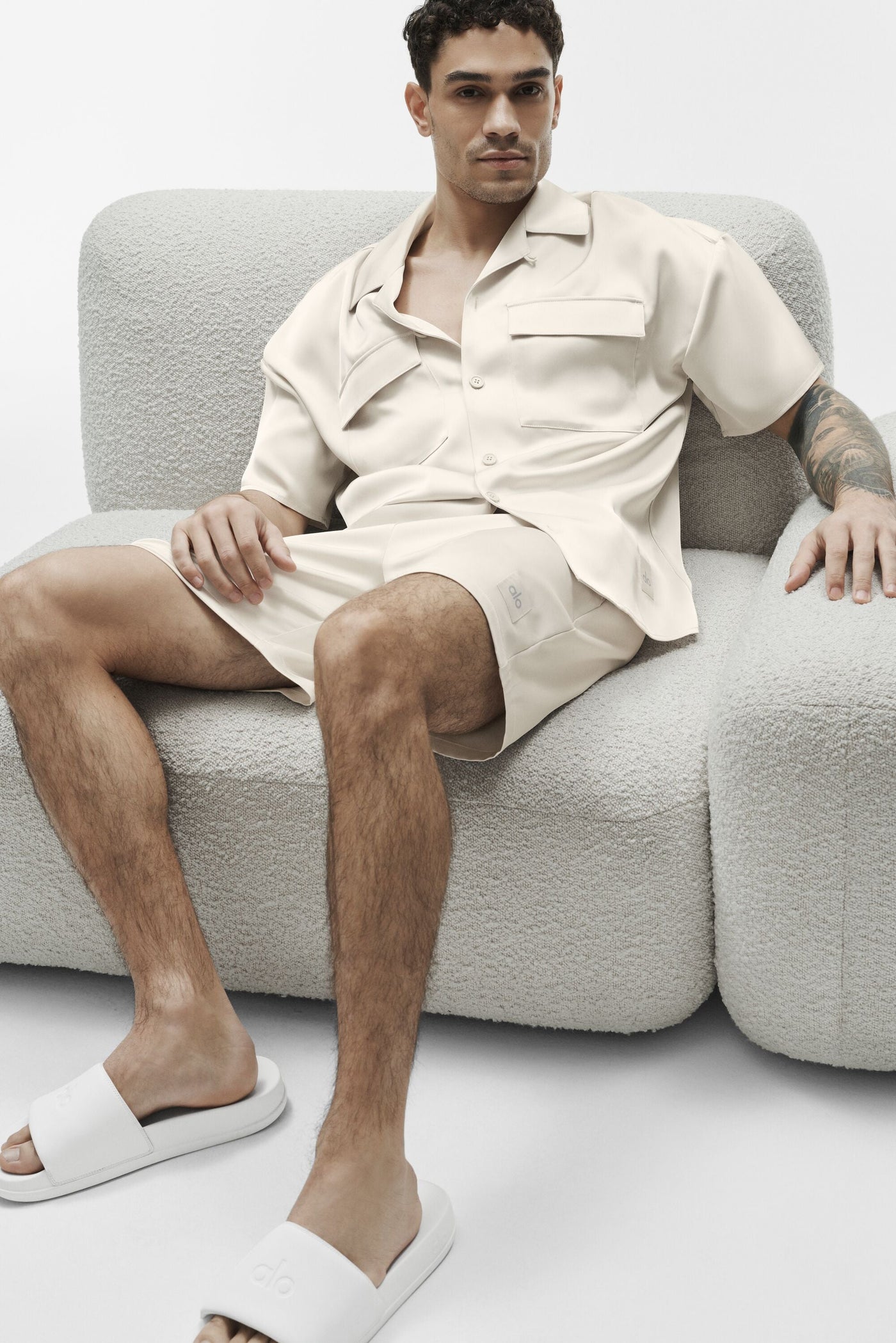 Short Horizon 7" en satin - Os