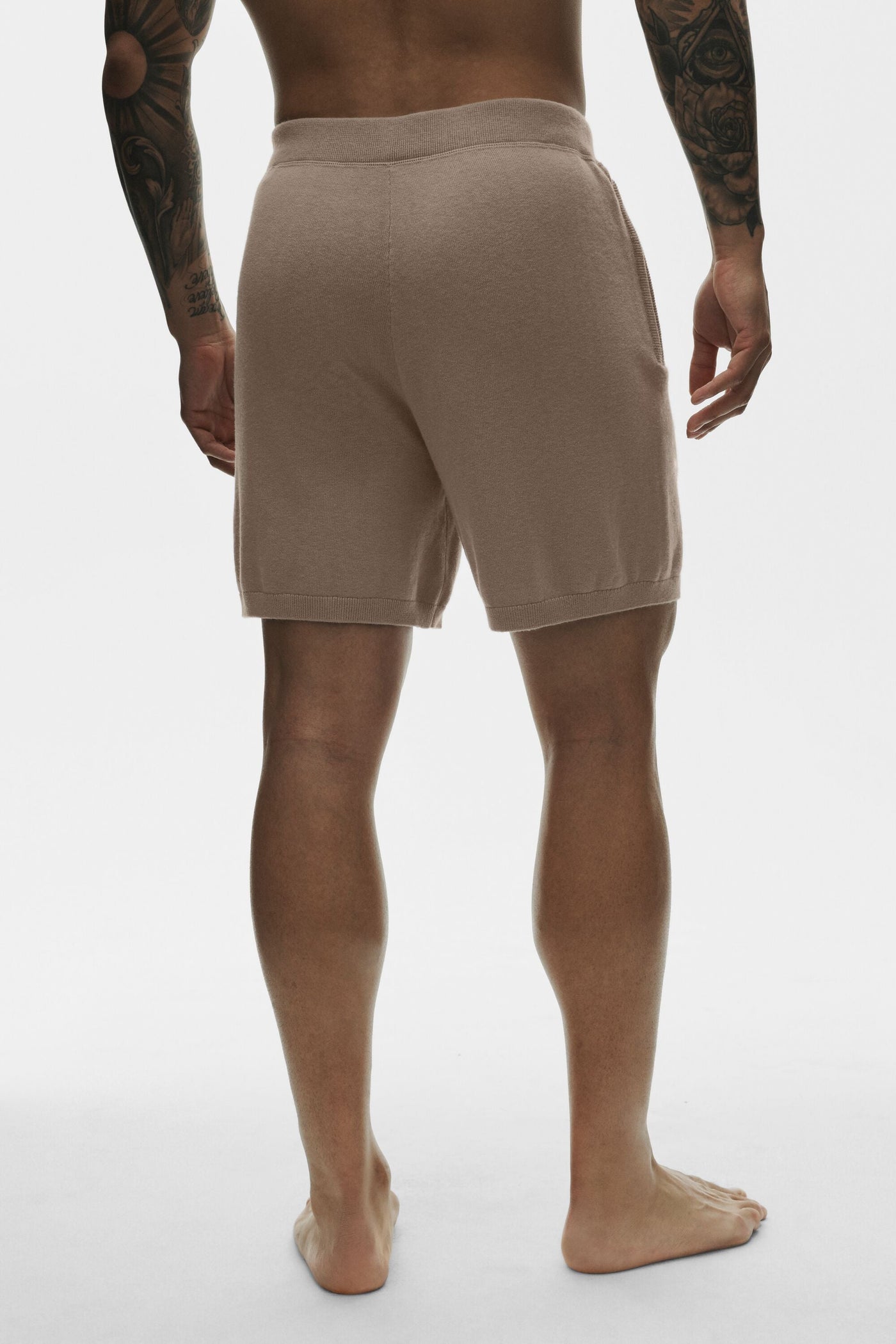Short Ever Soft 7" en cachemire et coton - Gravel