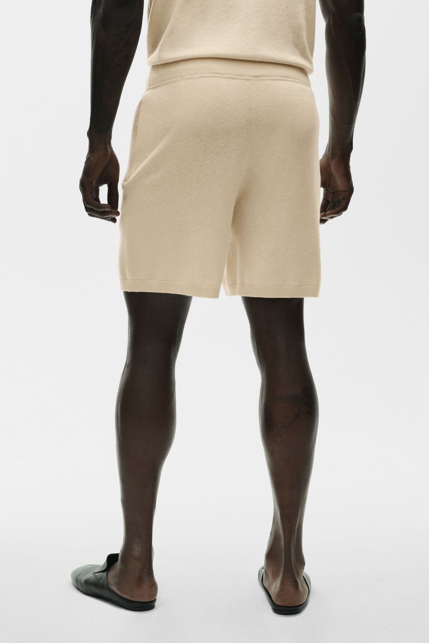 Short Ever Soft 7" en cachemire et coton - Beige sable