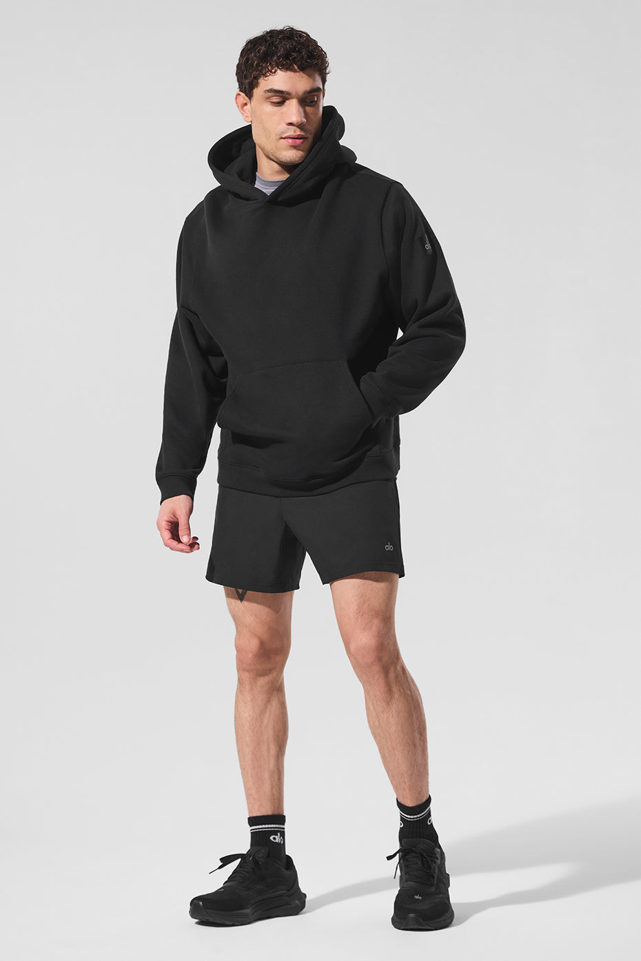 Sweat À Capuche Épais Renown - Noir