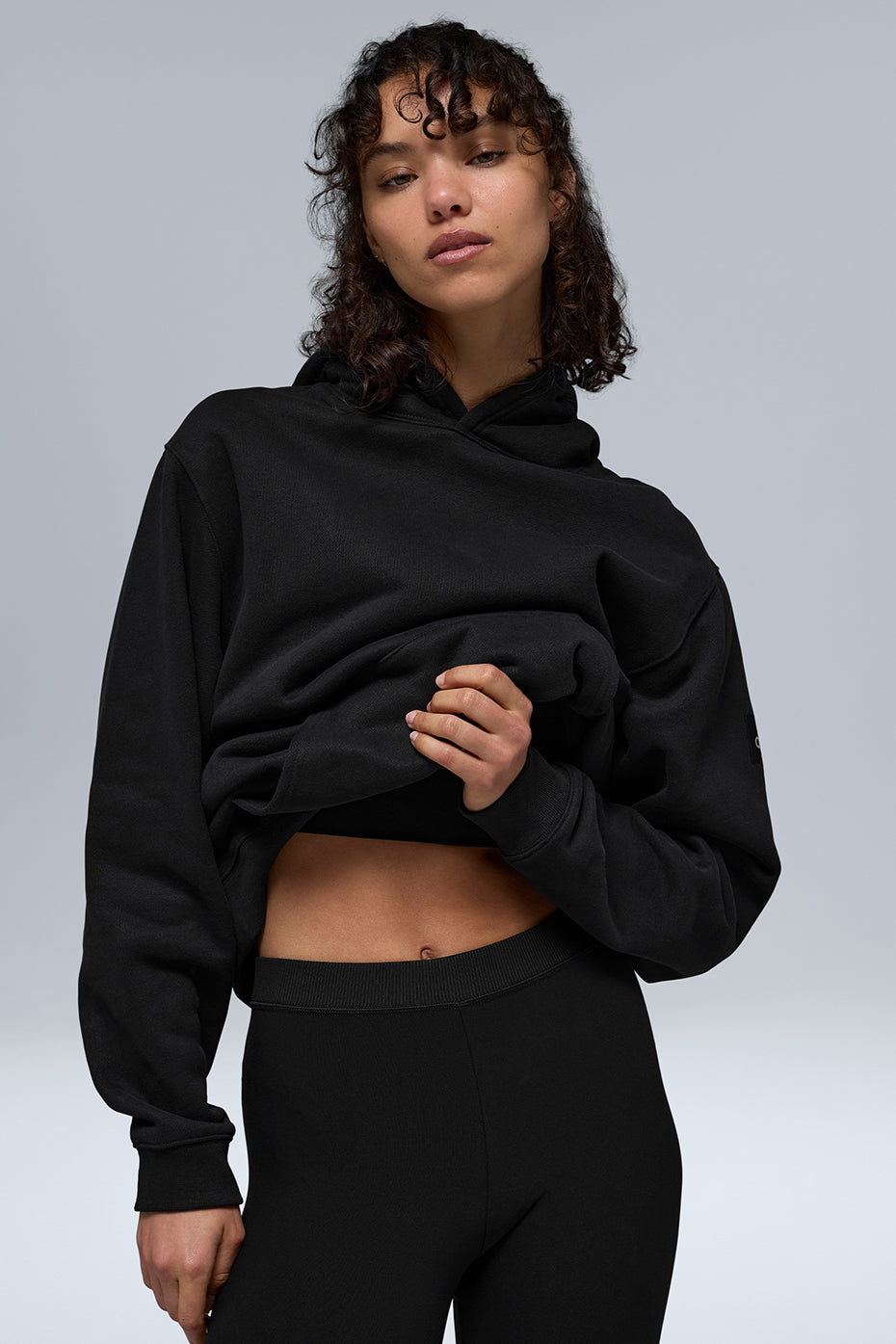 Sweat À Capuche Épais Renown - Noir