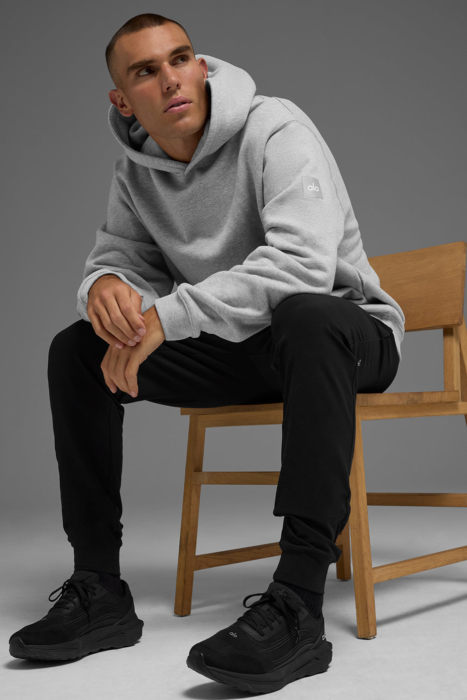 Sweat À Capuche Épais Renown - Athletic Heather Grey