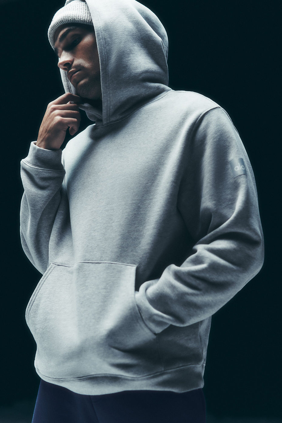 Sweat À Capuche Épais Renown - Athletic Heather Grey