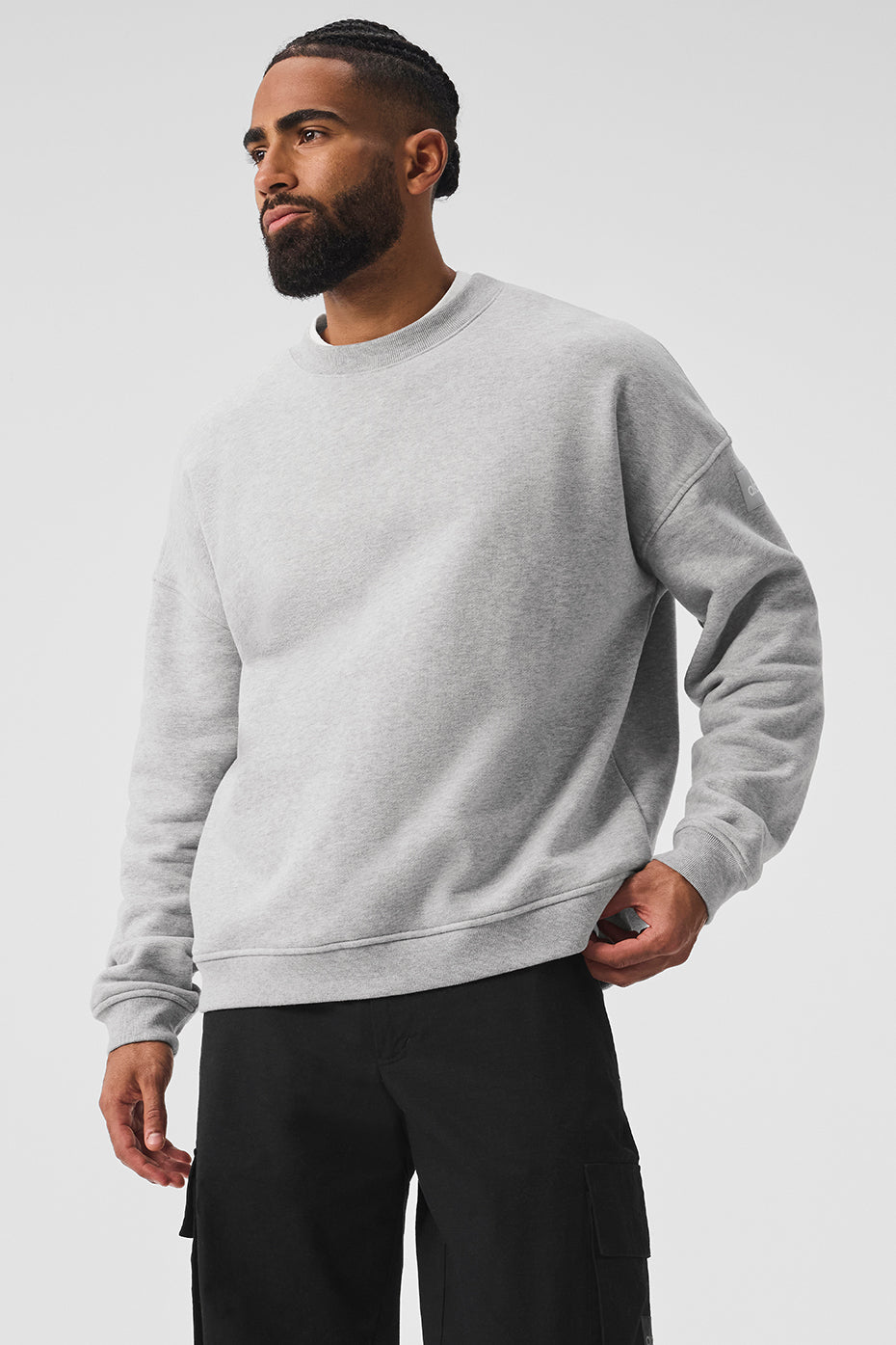 Pull Épais Col Ras-Du-Cou Renown - Athletic Heather Grey