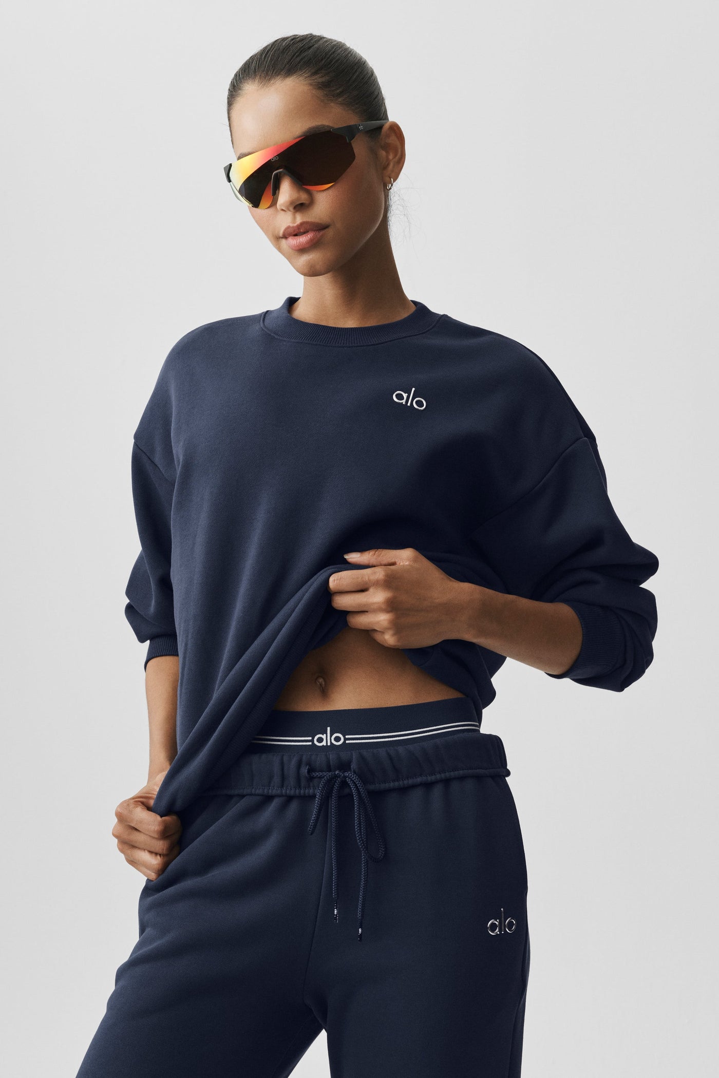 Pull Col Ras-Du-Cou Accolade - Navy