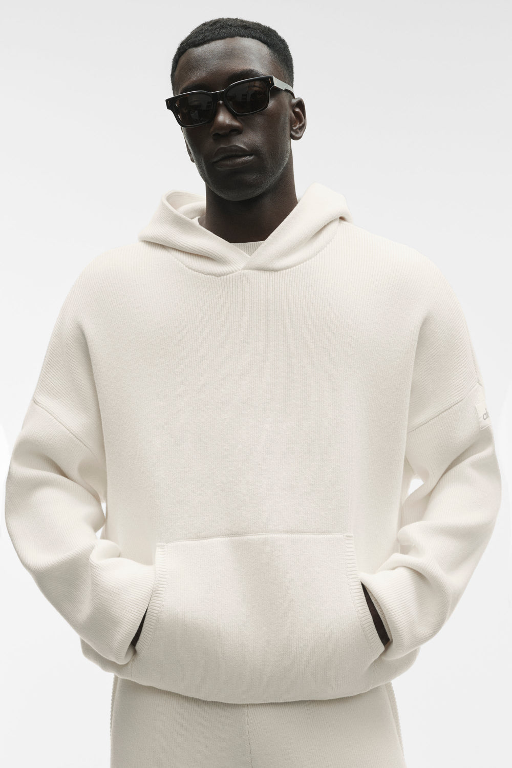 Pull À Capuche Scholar - Ivory